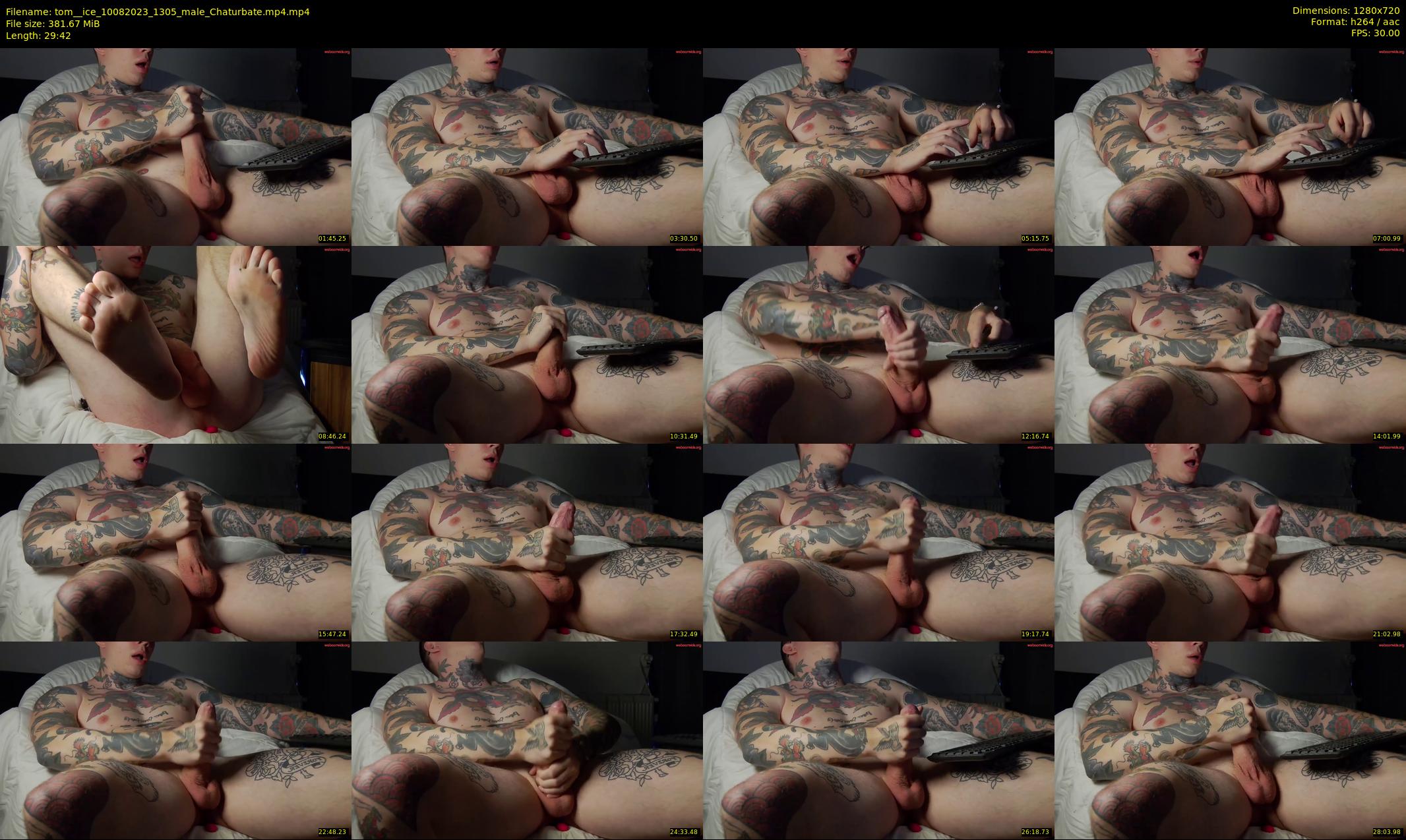 tom__ice — 30 minute Chaturbate male cam show recording, 720p, Aug 10, 2023