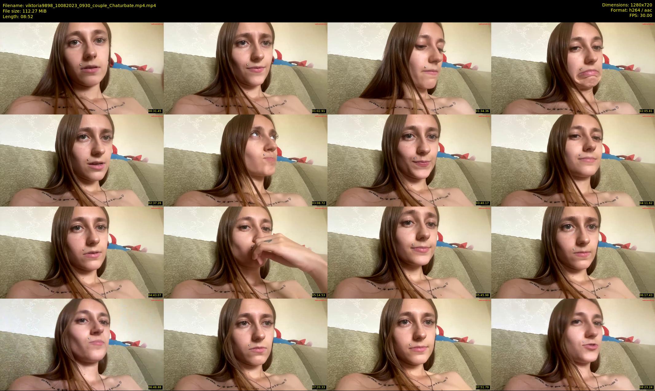 viktoria9898 — 9 minute Chaturbate couple cam show recording, 720p, Aug 10, 2023