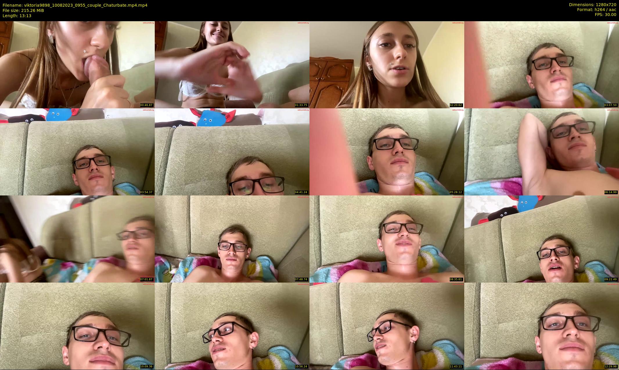 viktoria9898 — 14 minute Chaturbate couple cam show recording, 720p, Aug 10, 2023