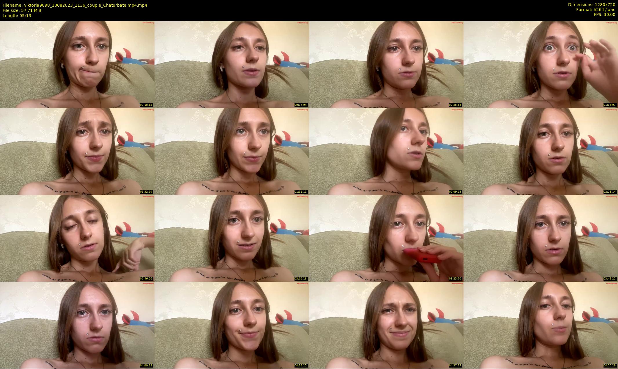 viktoria9898 — 6 minute Chaturbate couple cam show recording, 720p, Aug 10, 2023