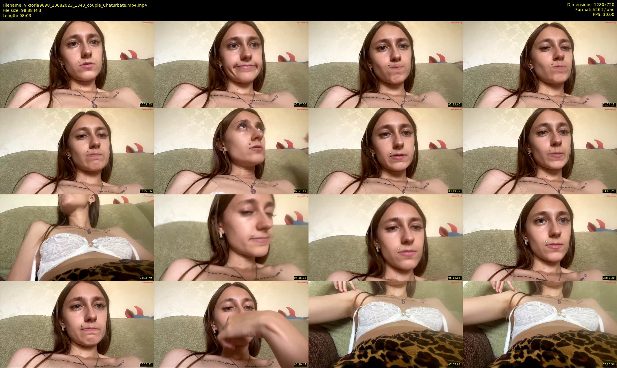 viktoria9898 — 9 minute Chaturbate couple cam show recording, 720p, Aug 10, 2023