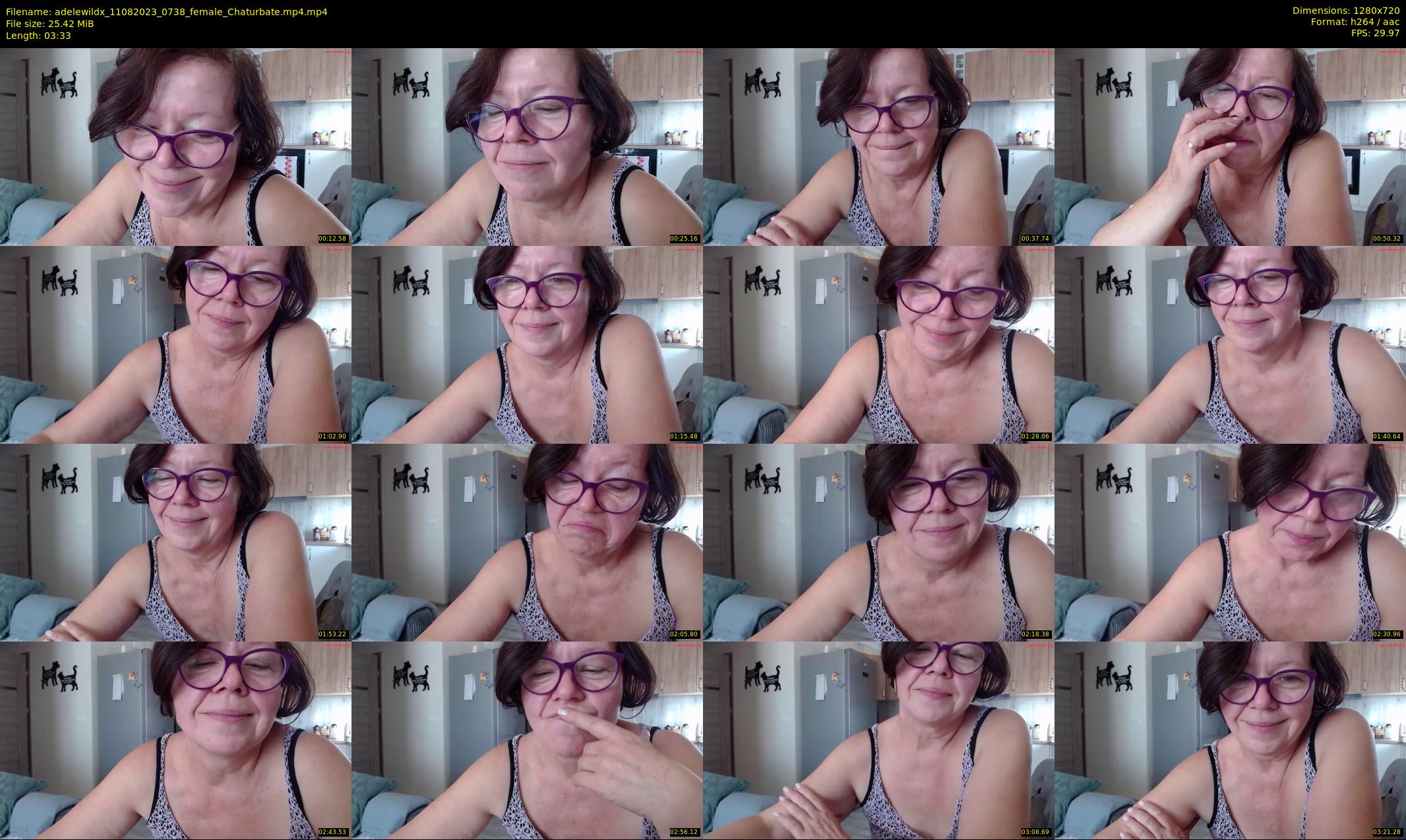adelewildx — 4 minute Chaturbate female cam show recording, 720p, Aug 11, 2023