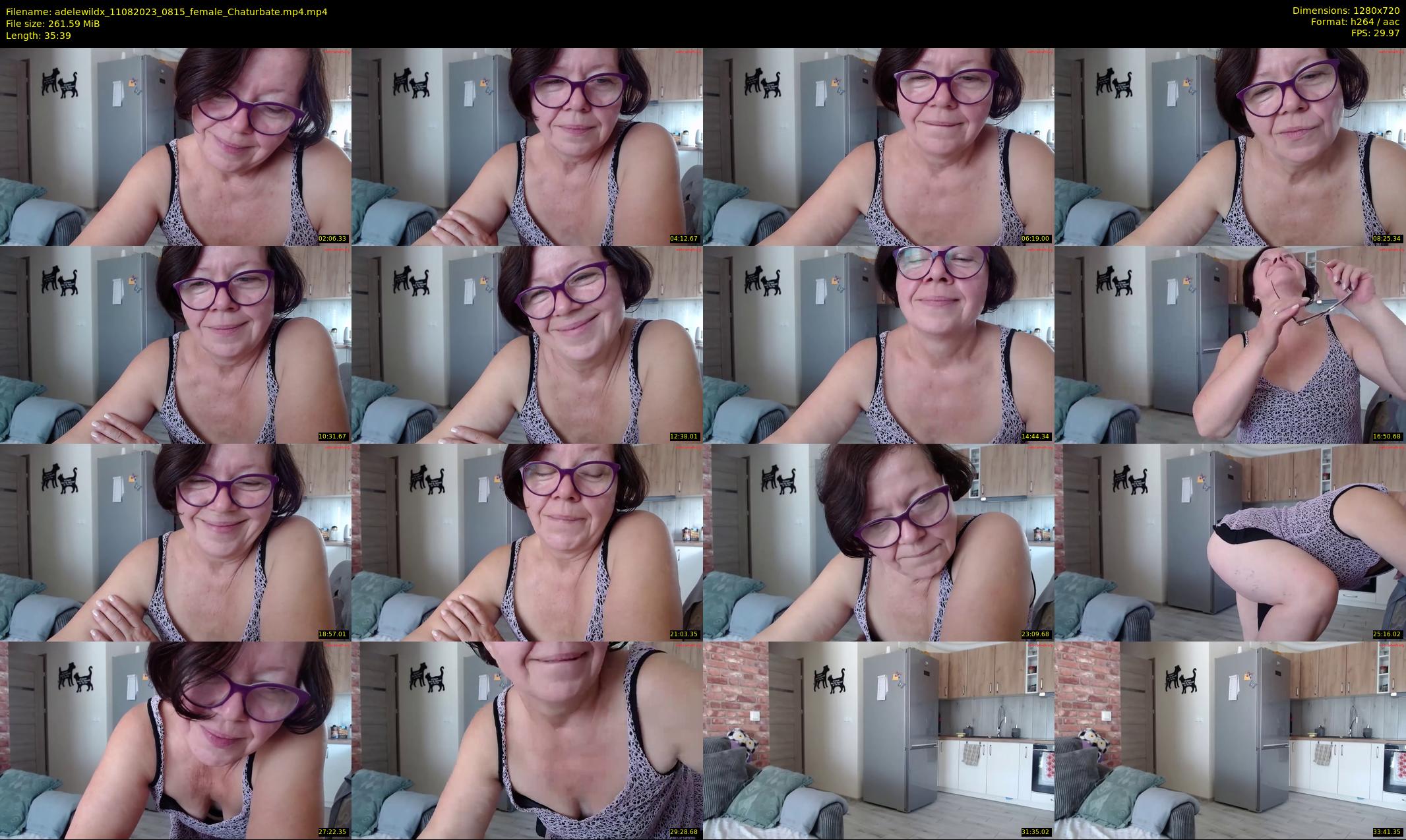 adelewildx — 36 minute Chaturbate female cam show recording, 720p, Aug 11, 2023
