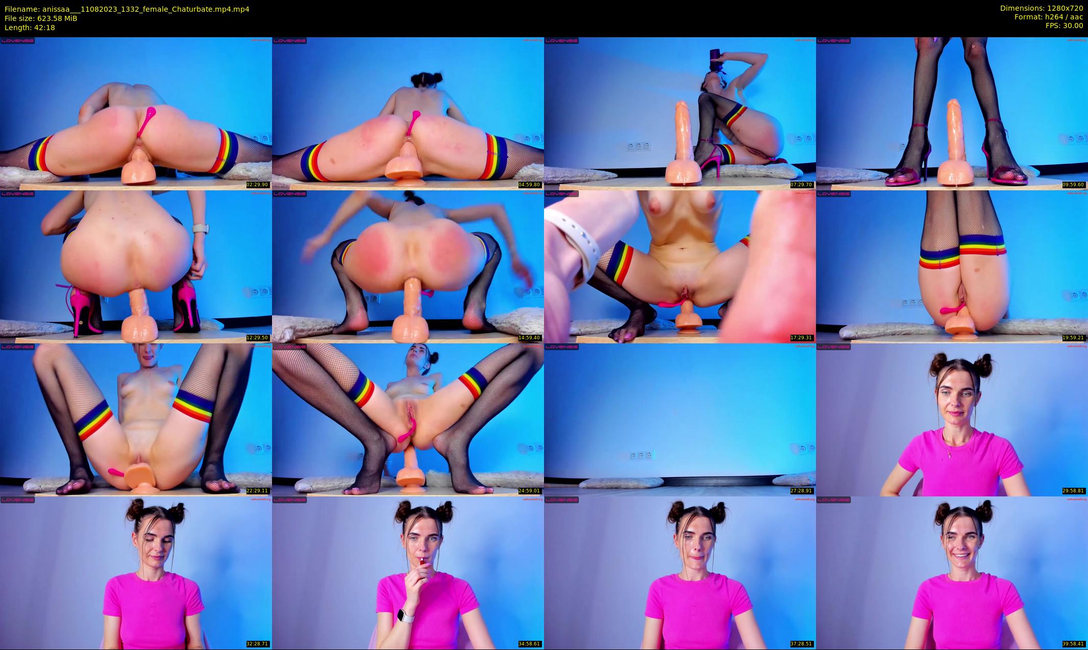 anissaa__ — 43 minute Chaturbate female cam show recording, 720p, Aug 11, 2023