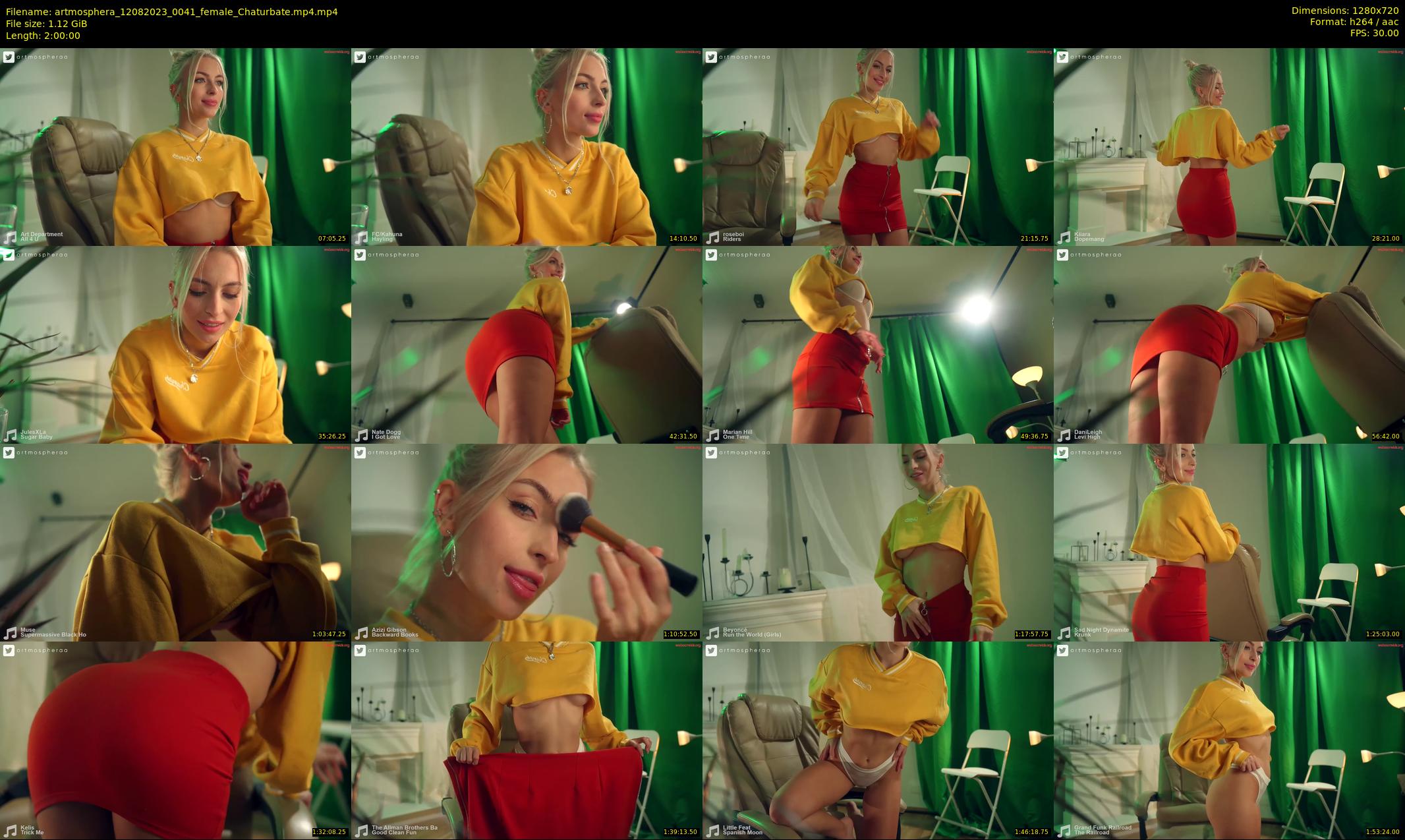 artmosphera — 120 minute Chaturbate female cam show recording, 720p, Aug 12, 2023