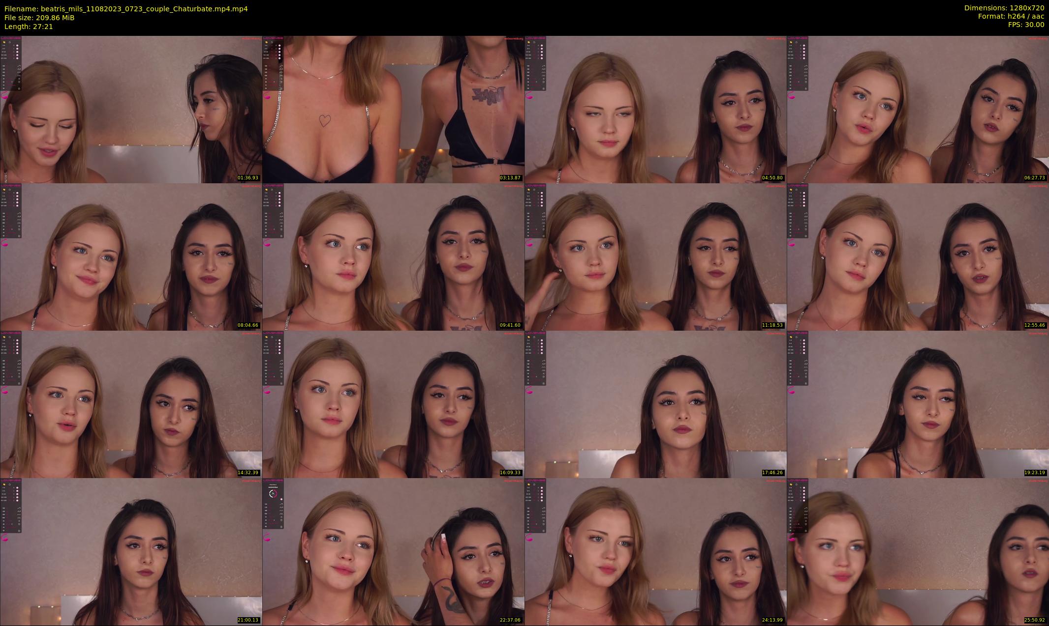 beatris_mils — 28 minute Chaturbate female cam show recording, 720p, Aug 11, 2023
