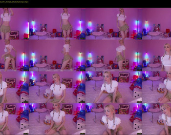 bunnydollstella — 3 minute Chaturbate female cam show recording, 720p, Aug 12, 2023