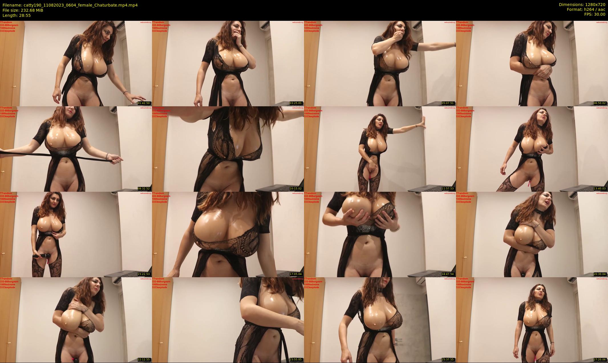 catty190 — 29 minute Chaturbate female cam show recording, 720p, Aug 11, 2023