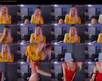 crazzy_cherry — 8 minute Chaturbate female cam show recording, 720p, Aug 11, 2023