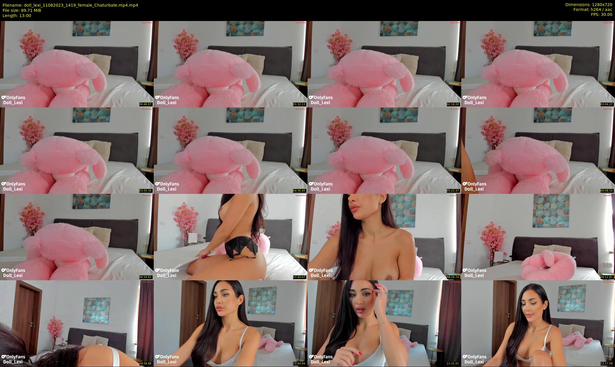 doll_lexi — 13 minute Chaturbate female cam show recording, 720p, Aug 11, 2023
