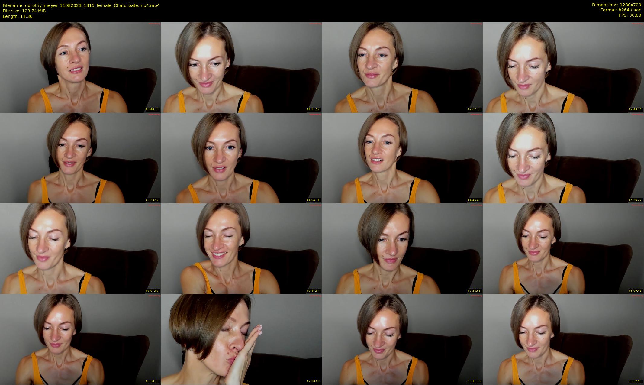 dorothy_meyer — 12 minute Chaturbate female cam show recording, 720p, Aug 11, 2023