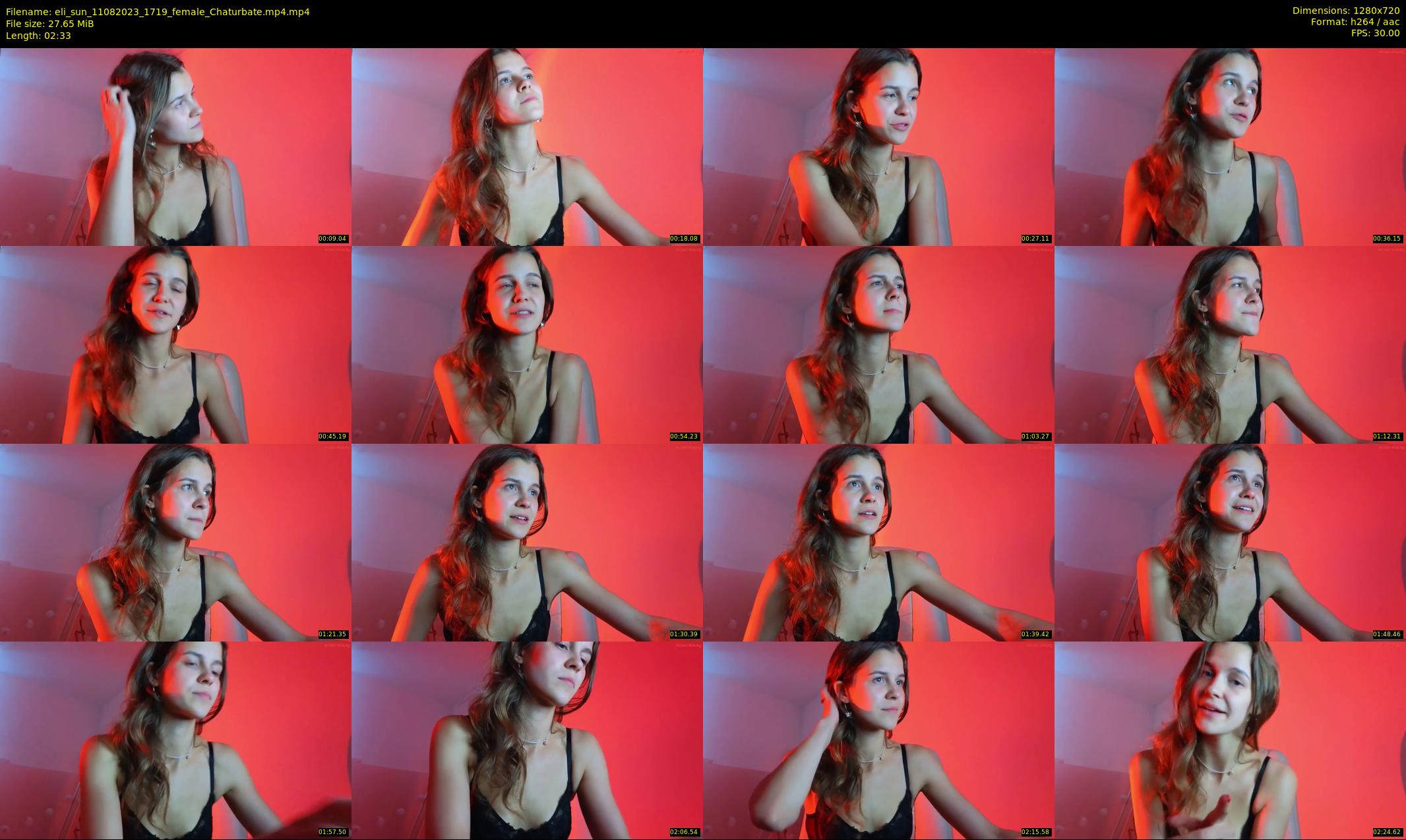 eli_sun — 3 minute Chaturbate female cam show recording, 720p, Aug 11, 2023