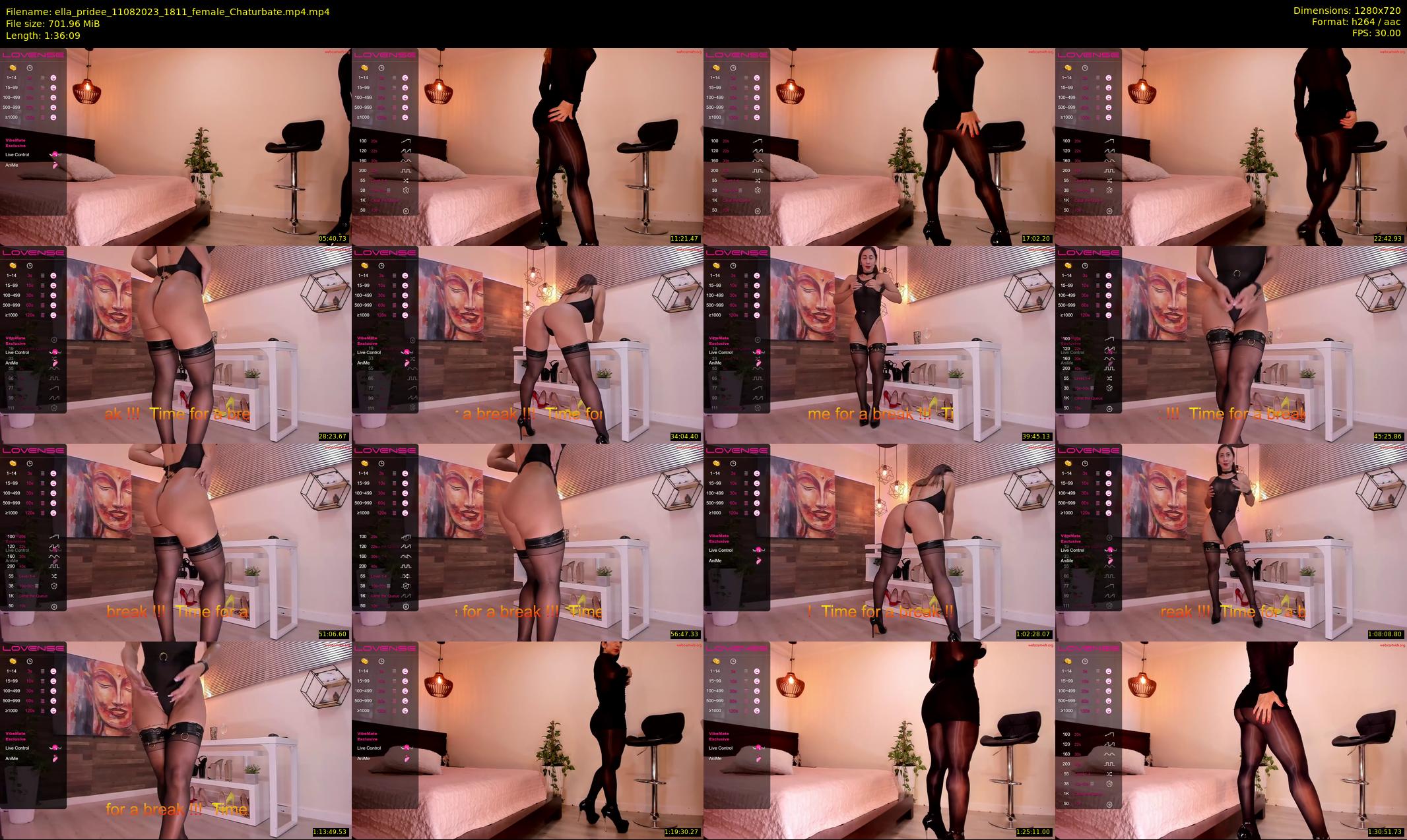 ella_pridee — 97 minute Chaturbate female cam show recording, 720p, Aug 11, 2023