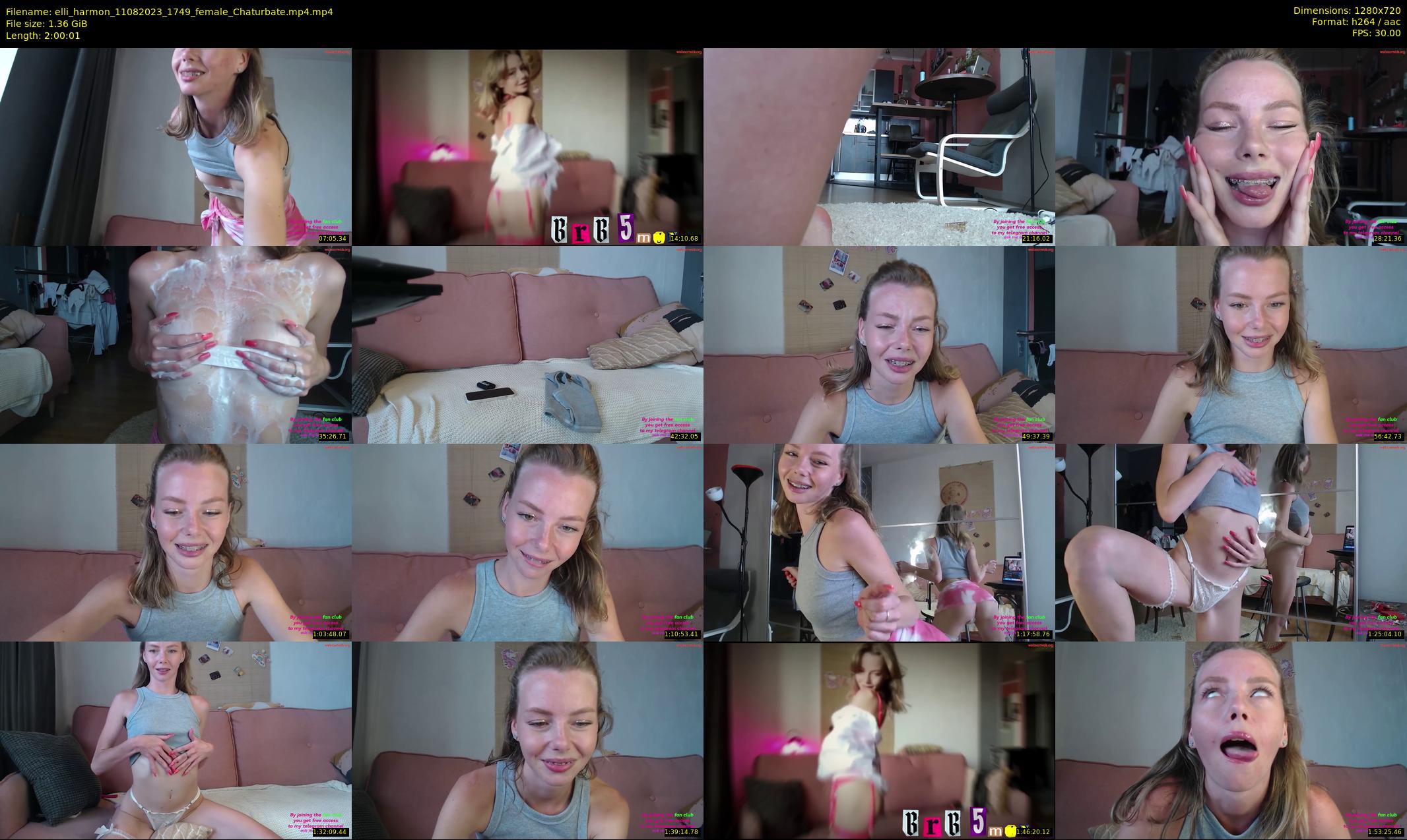 elli_harmon — 121 minute Chaturbate female cam show recording, 720p, Aug 11, 2023