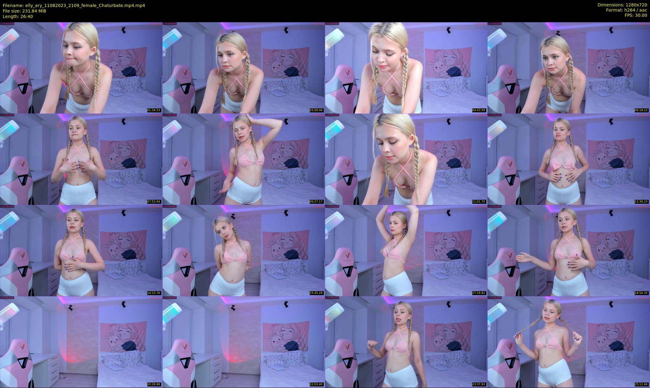 elly_ary — 27 minute Chaturbate female cam show recording, 720p, Aug 11, 2023