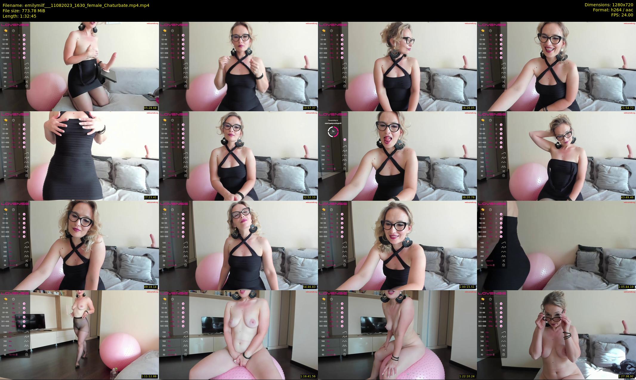 emilymilf__ — 93 minute Chaturbate female cam show recording, 720p, Aug 11, 2023