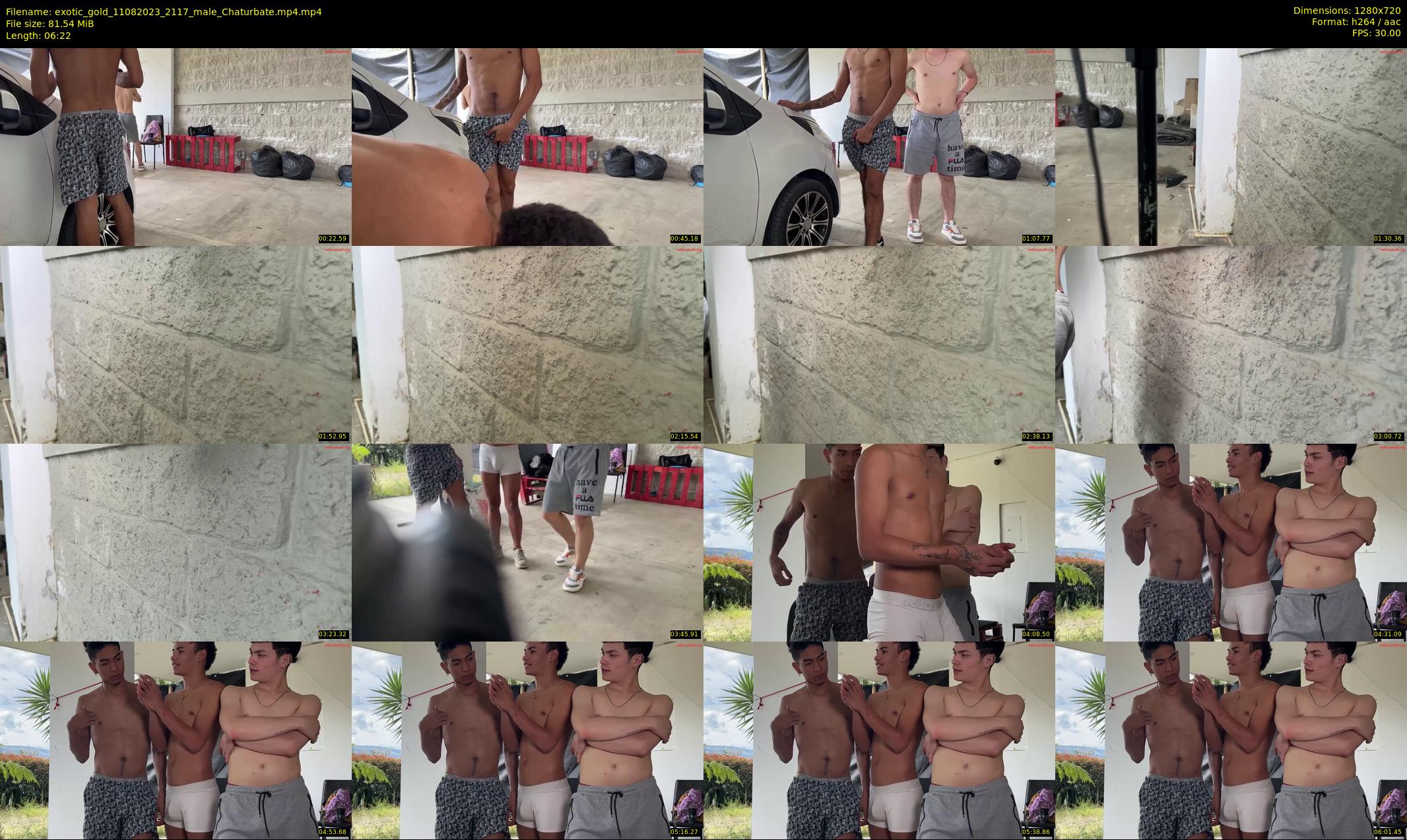 exotic_gold — 7 minute Chaturbate male cam show recording, 720p, Aug 11, 2023