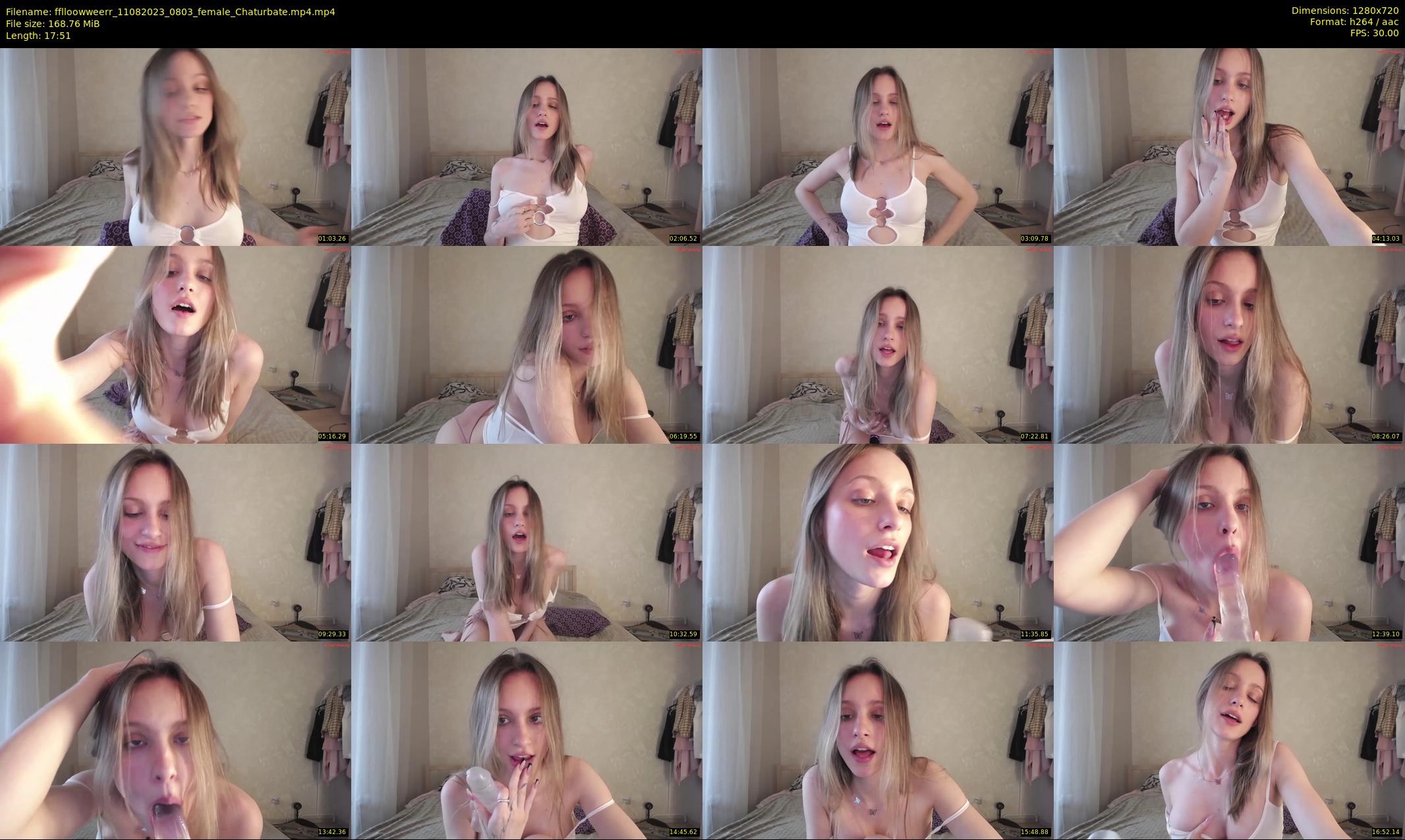 fflloowweerr — 18 minute Chaturbate couple cam show recording, 720p, Aug 11, 2023