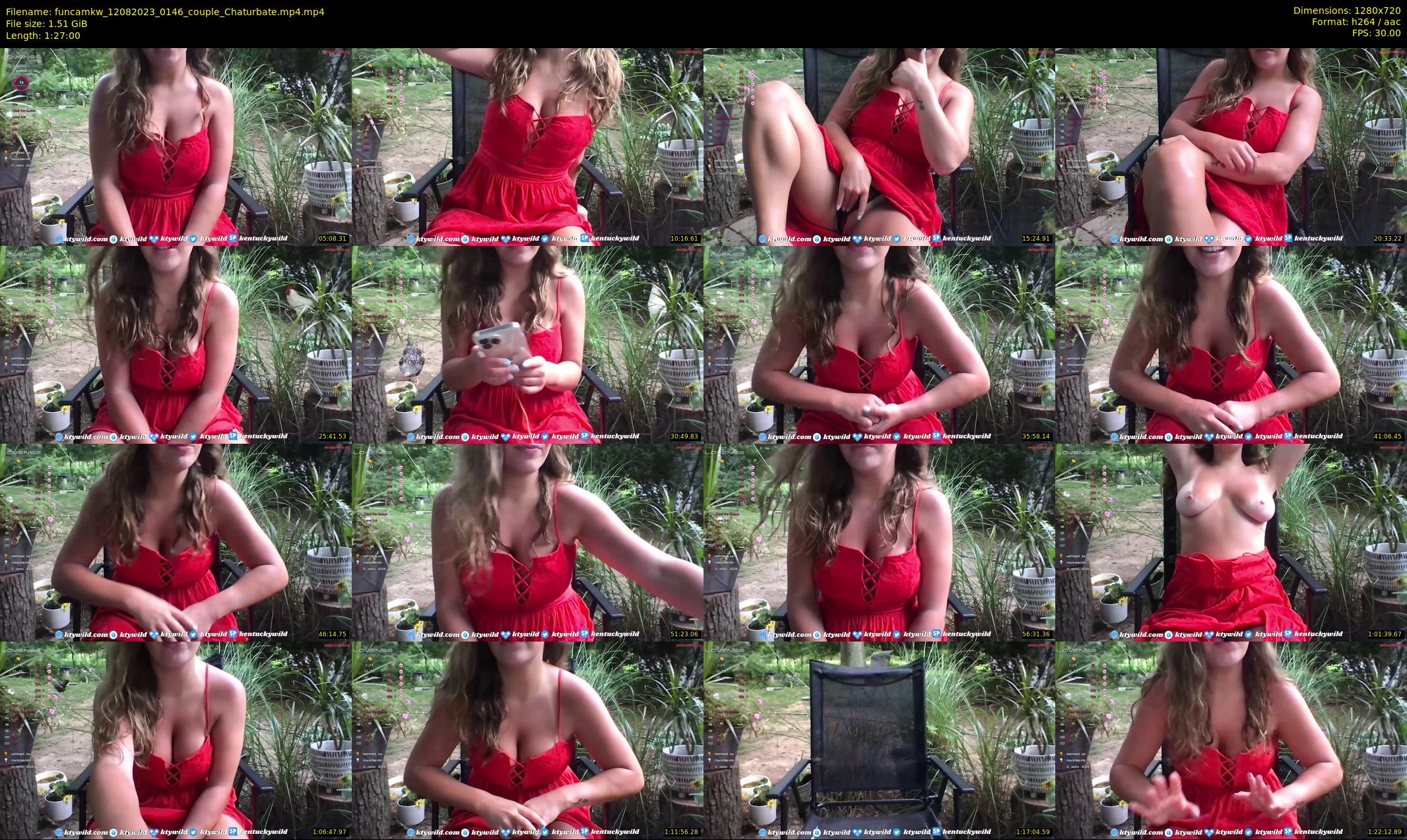 funcamkw — 87 minute Chaturbate female cam show recording, 720p, Aug 12, 2023