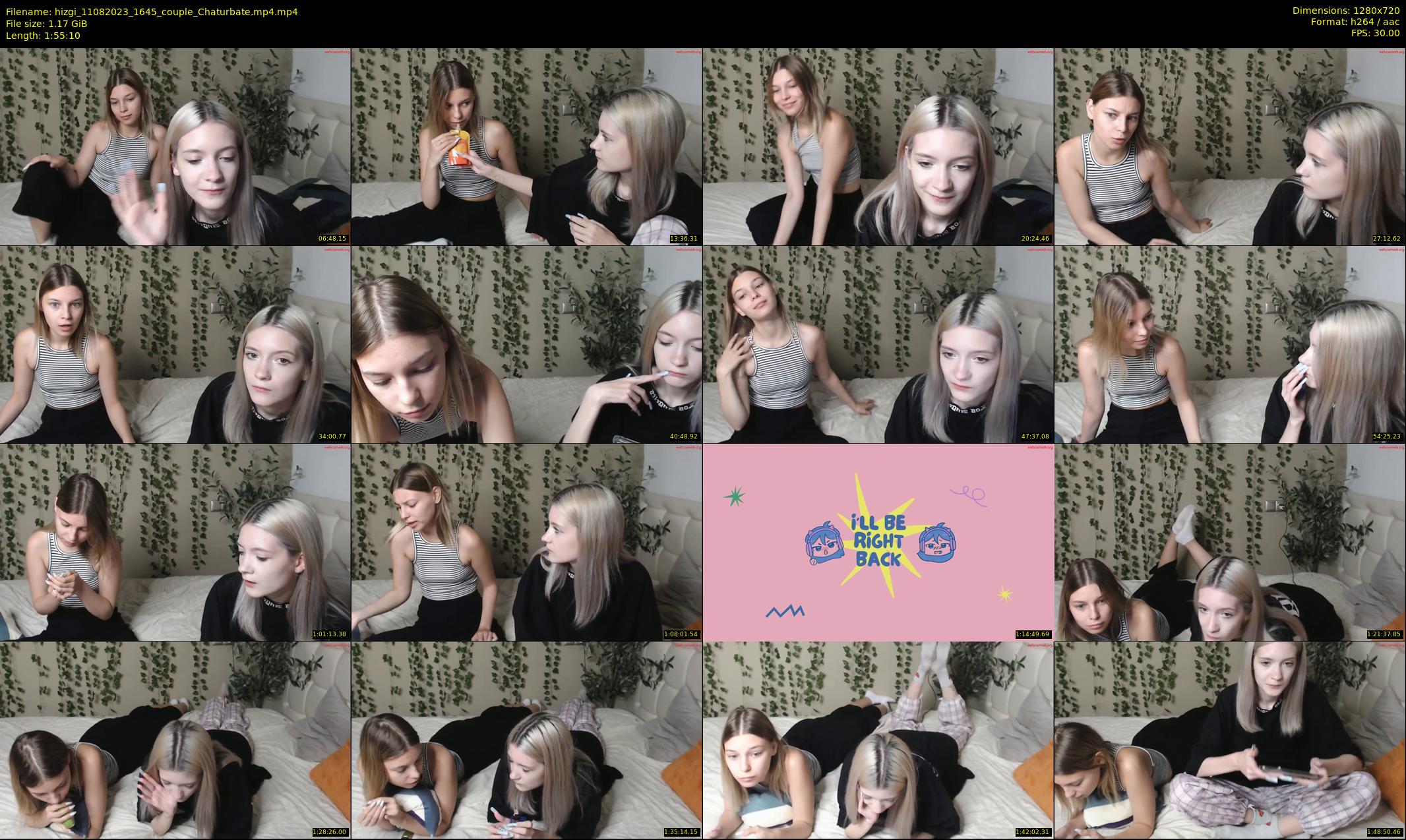 hizgi — 116 minute Chaturbate couple cam show recording, 720p, Aug 11, 2023