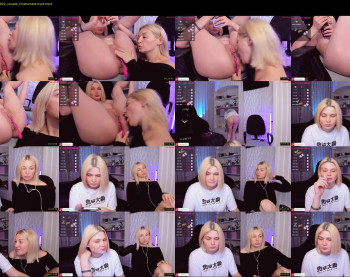 hottyblonds — 63 minute Chaturbate couple cam show recording, 720p, Aug 12, 2023