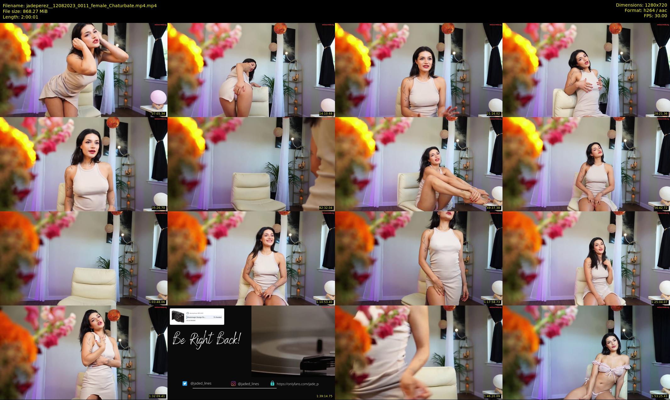jadeperez_ — 121 minute Chaturbate female cam show recording, 720p, Aug 12, 2023