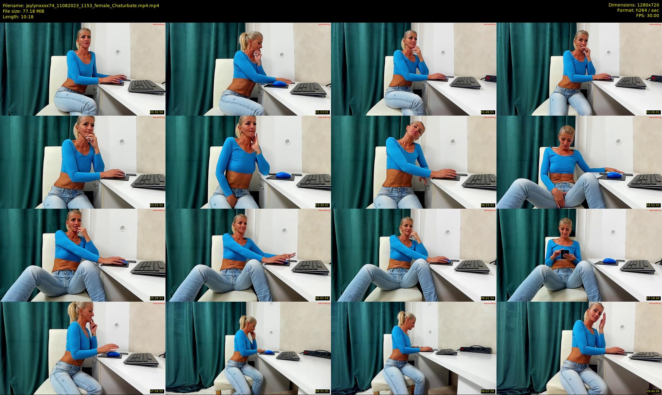 jaylynxxxx74 — 11 minute Chaturbate female cam show recording, 720p, Aug 11, 2023