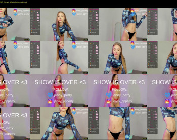 jenny_perry — 8 minute Chaturbate female cam show recording, 720p, Aug 11, 2023