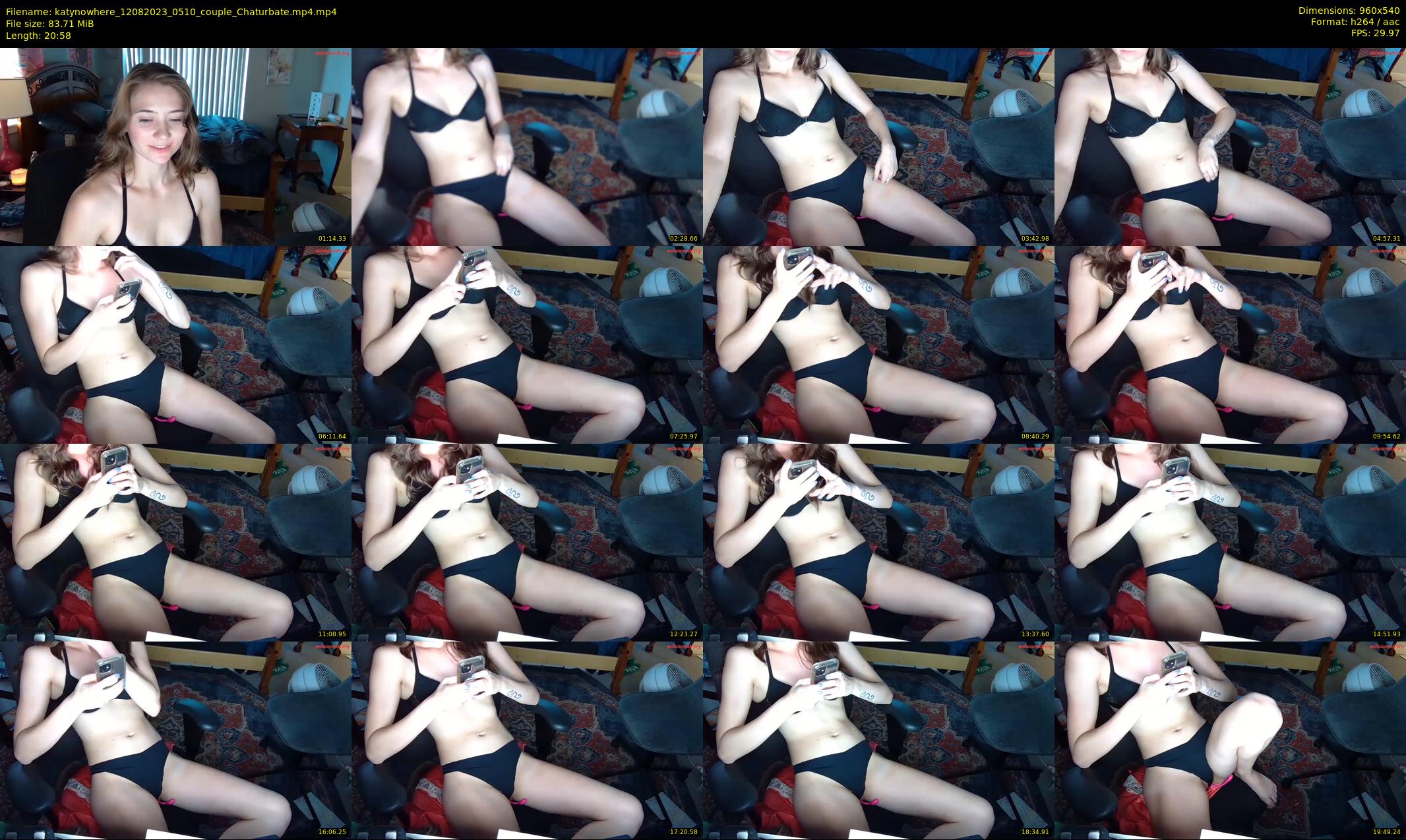 katynowhere — 21 minute Chaturbate female cam show recording, 480p, Aug 12, 2023