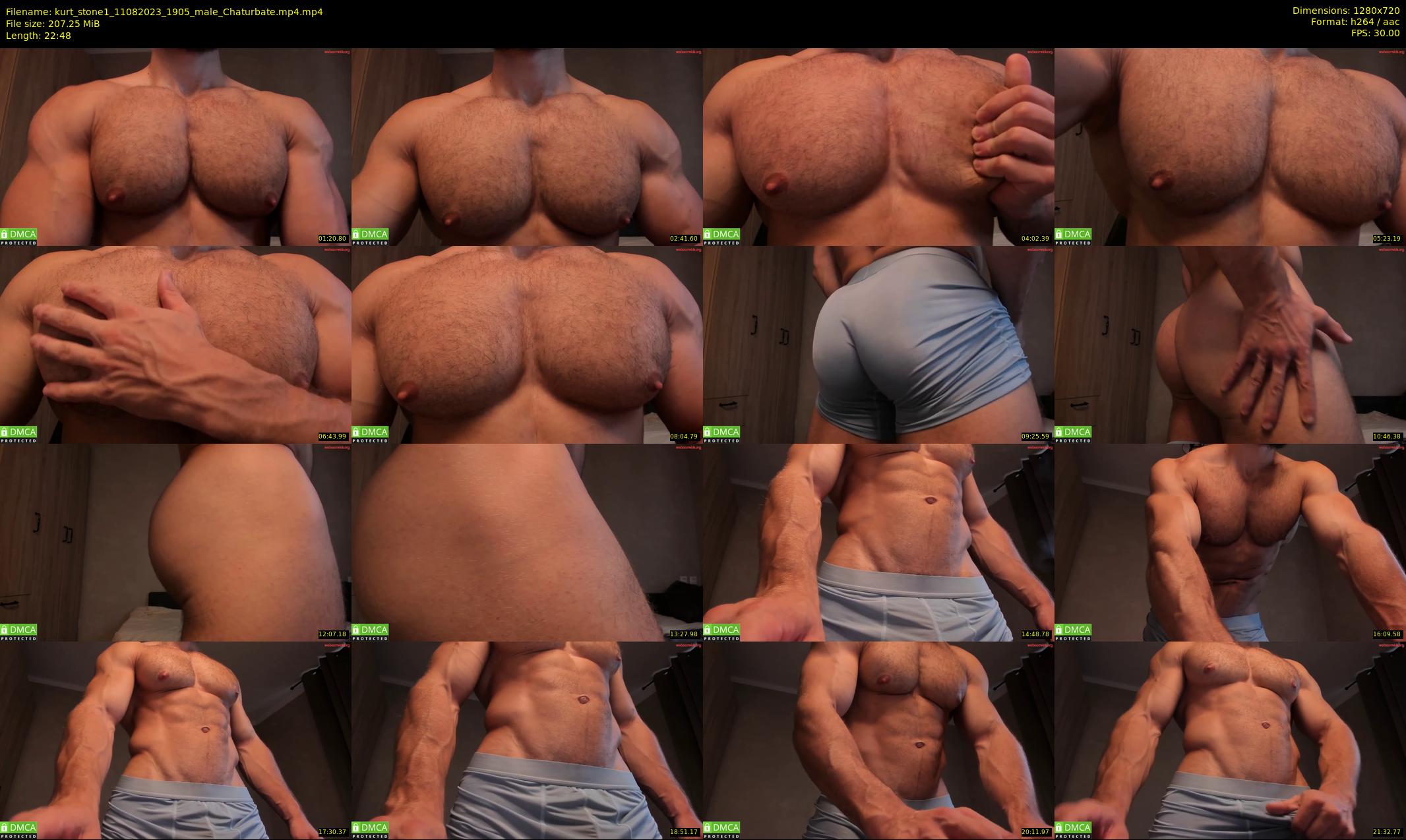 kurt_stone1 — 23 minute Chaturbate male cam show recording, 720p, Aug 11, 2023
