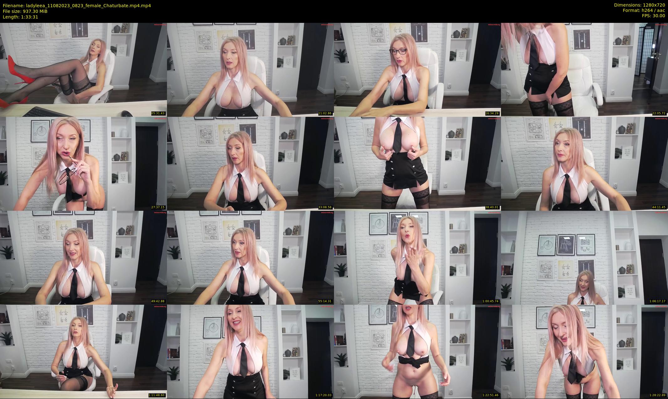 ladyleea — 94 minute Chaturbate female cam show recording, 720p, Aug 11, 2023