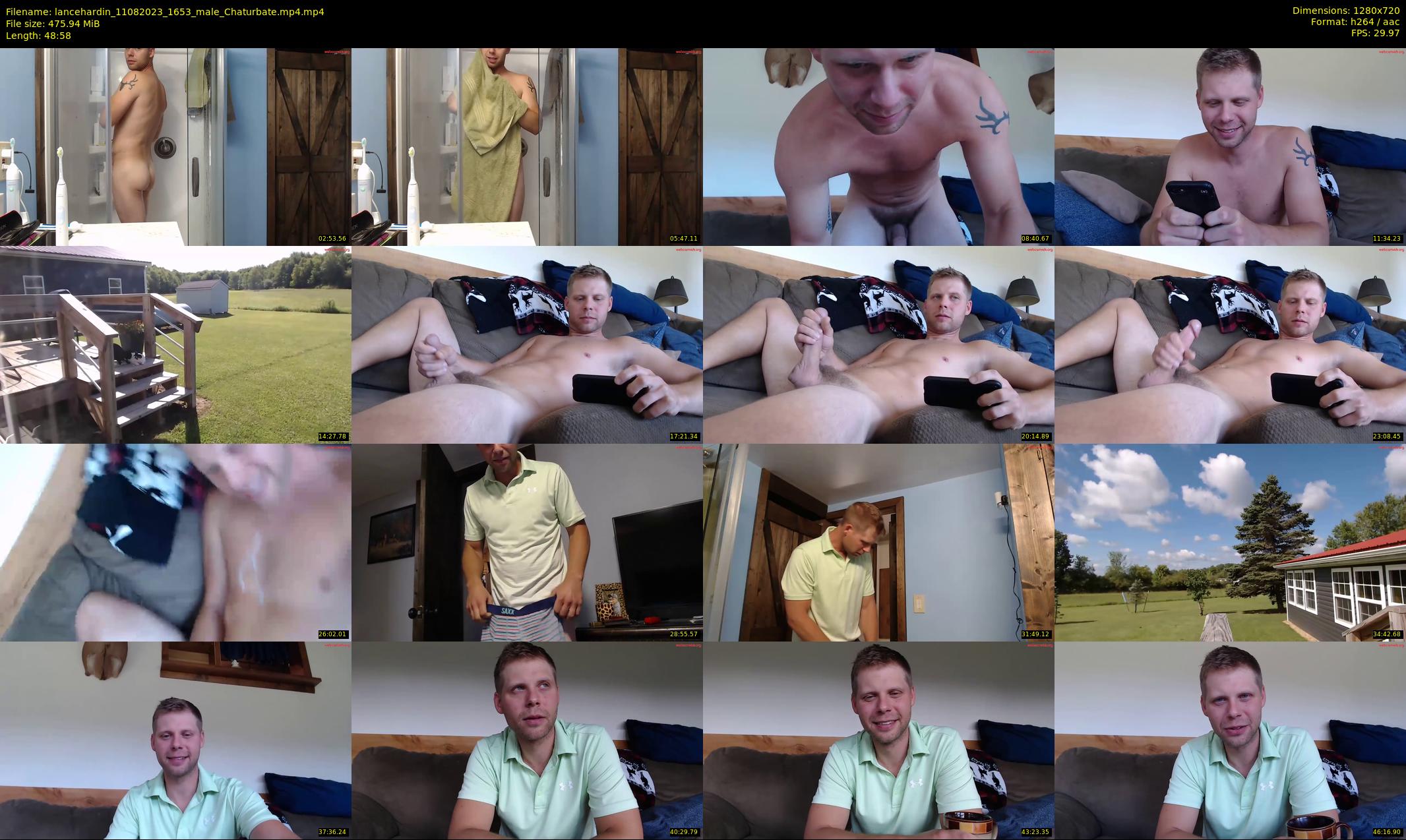 lancehardin — 49 minute Chaturbate male cam show recording, 720p, Aug 11, 2023