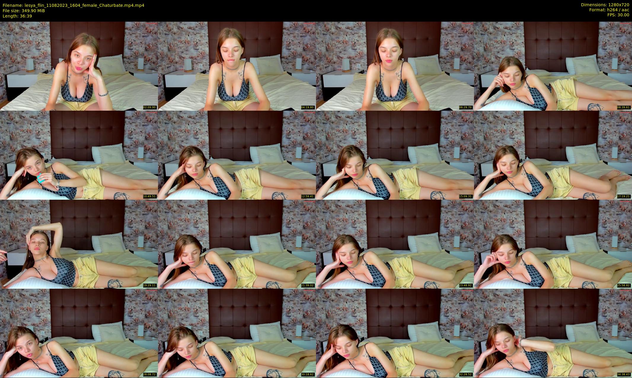 lesya_flin — 37 minute Chaturbate female cam show recording, 720p, Aug 11, 2023