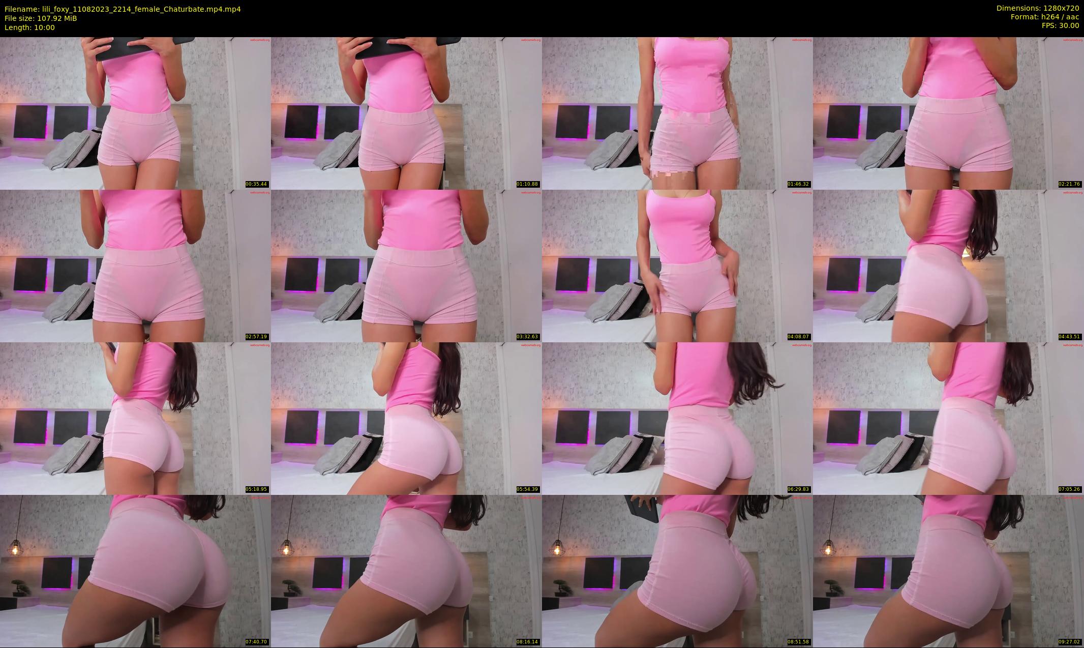 lili_foxy — 10 minute Chaturbate female cam show recording, 720p, Aug 11, 2023