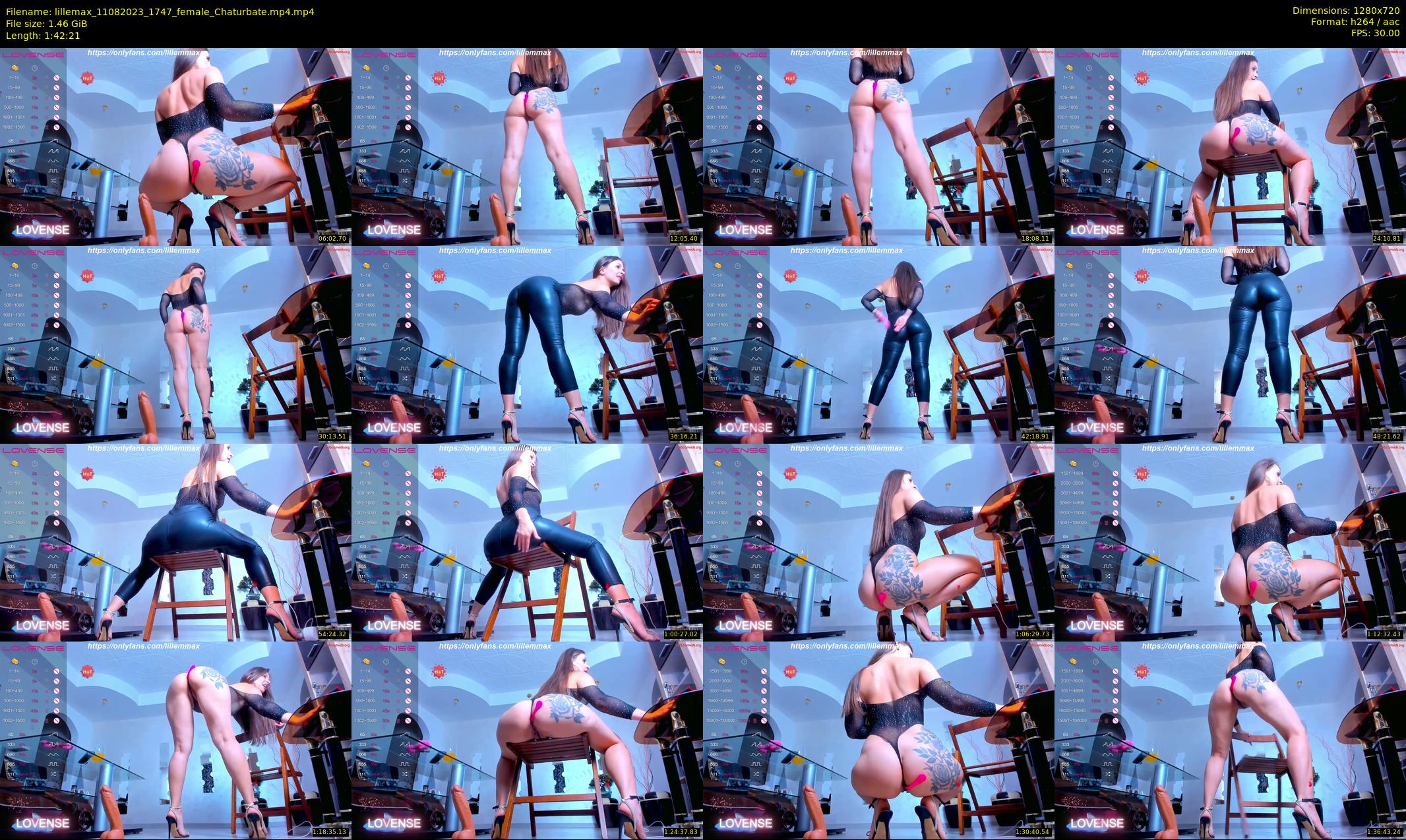 lillemax — 103 minute Chaturbate female cam show recording, 720p, Aug 11, 2023