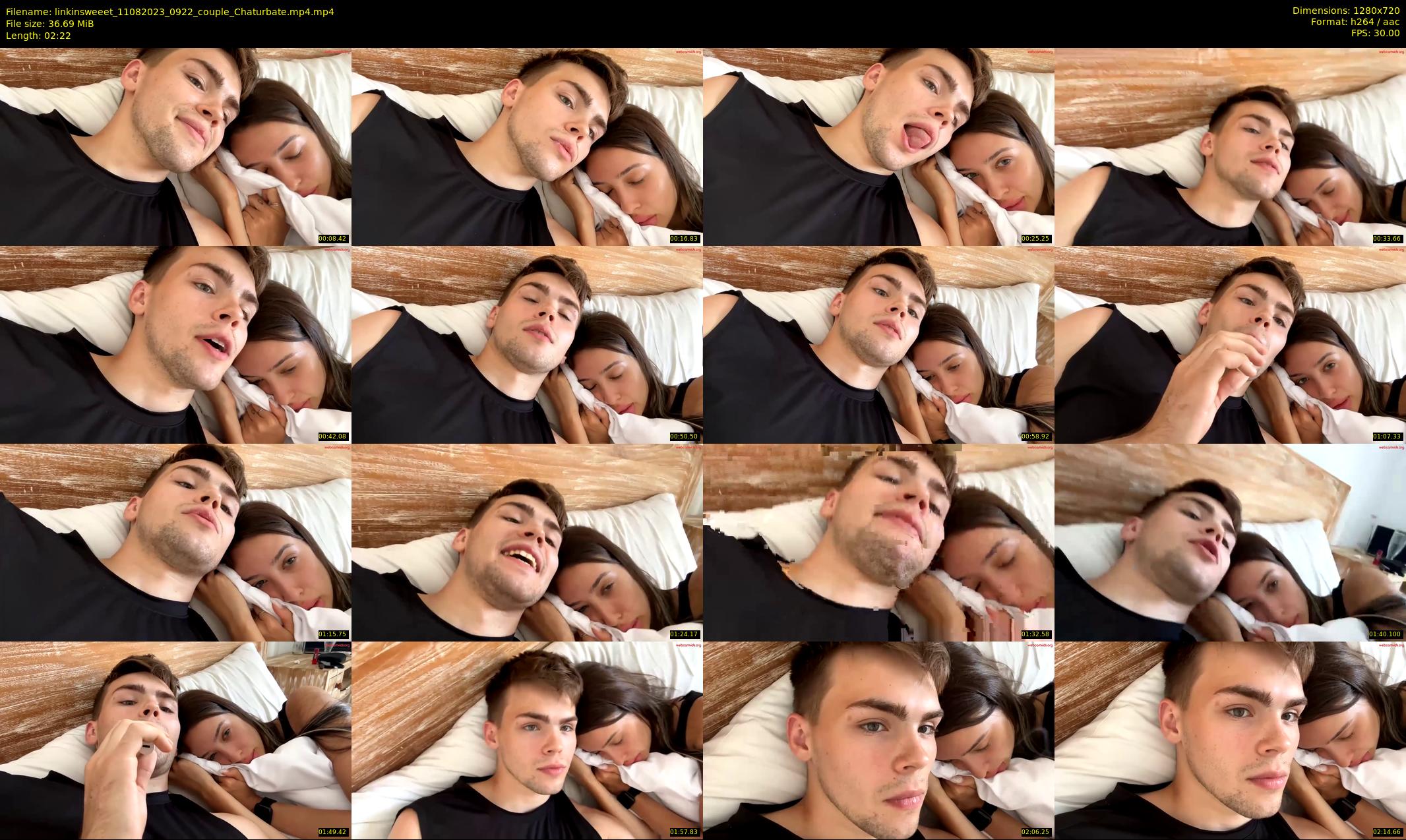 linkinsweeet — 3 minute Chaturbate couple cam show recording, 720p, Aug 11, 2023