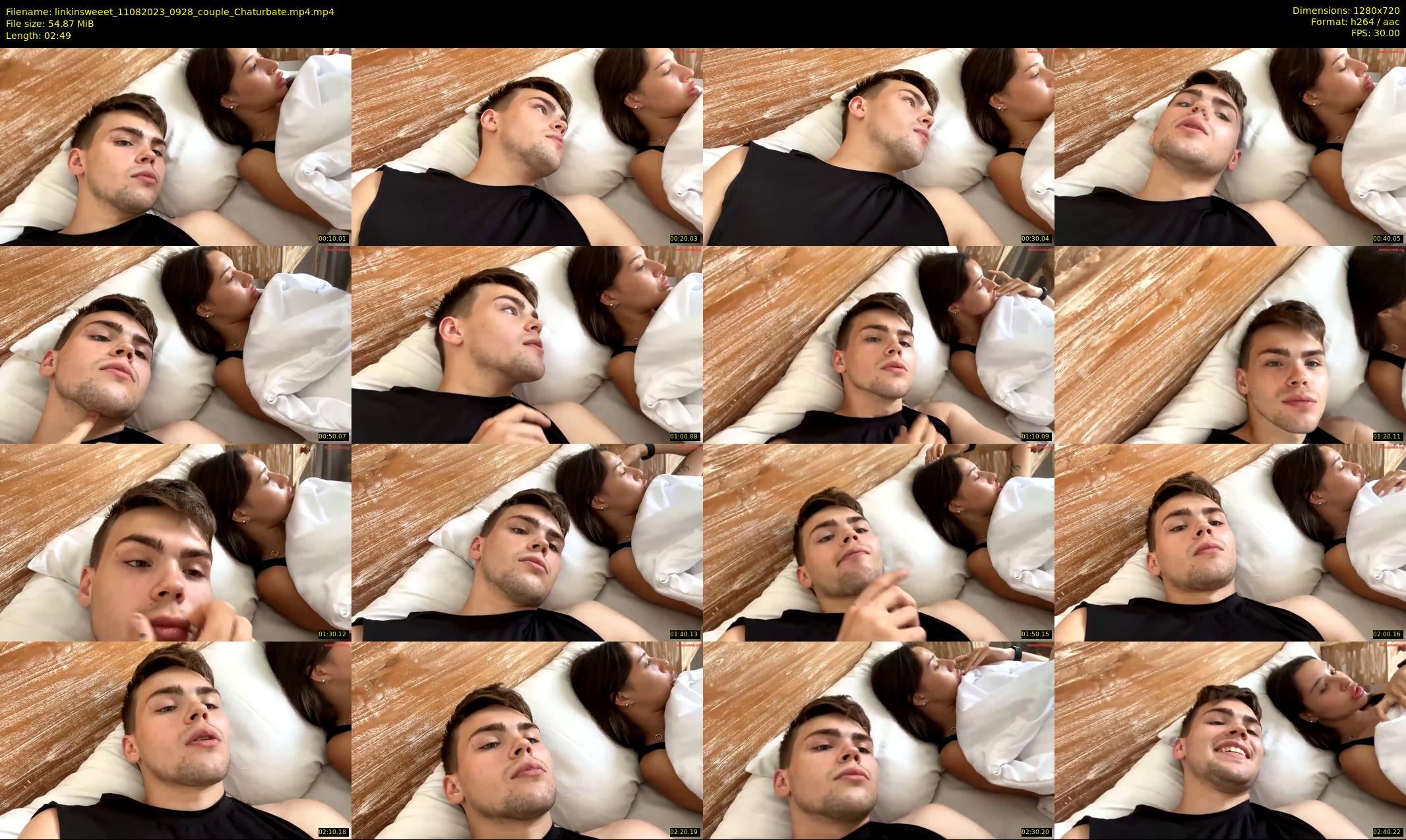 linkinsweeet — 3 minute Chaturbate couple cam show recording, 720p, Aug 11, 2023