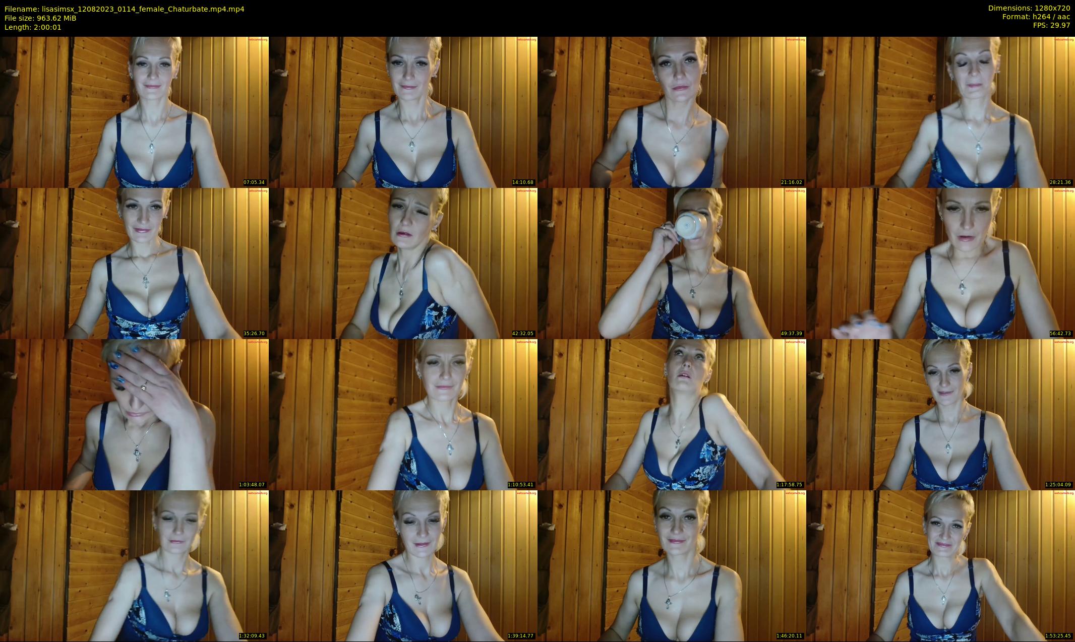 lisasimsx — 121 minute Chaturbate female cam show recording, 720p, Aug 12, 2023