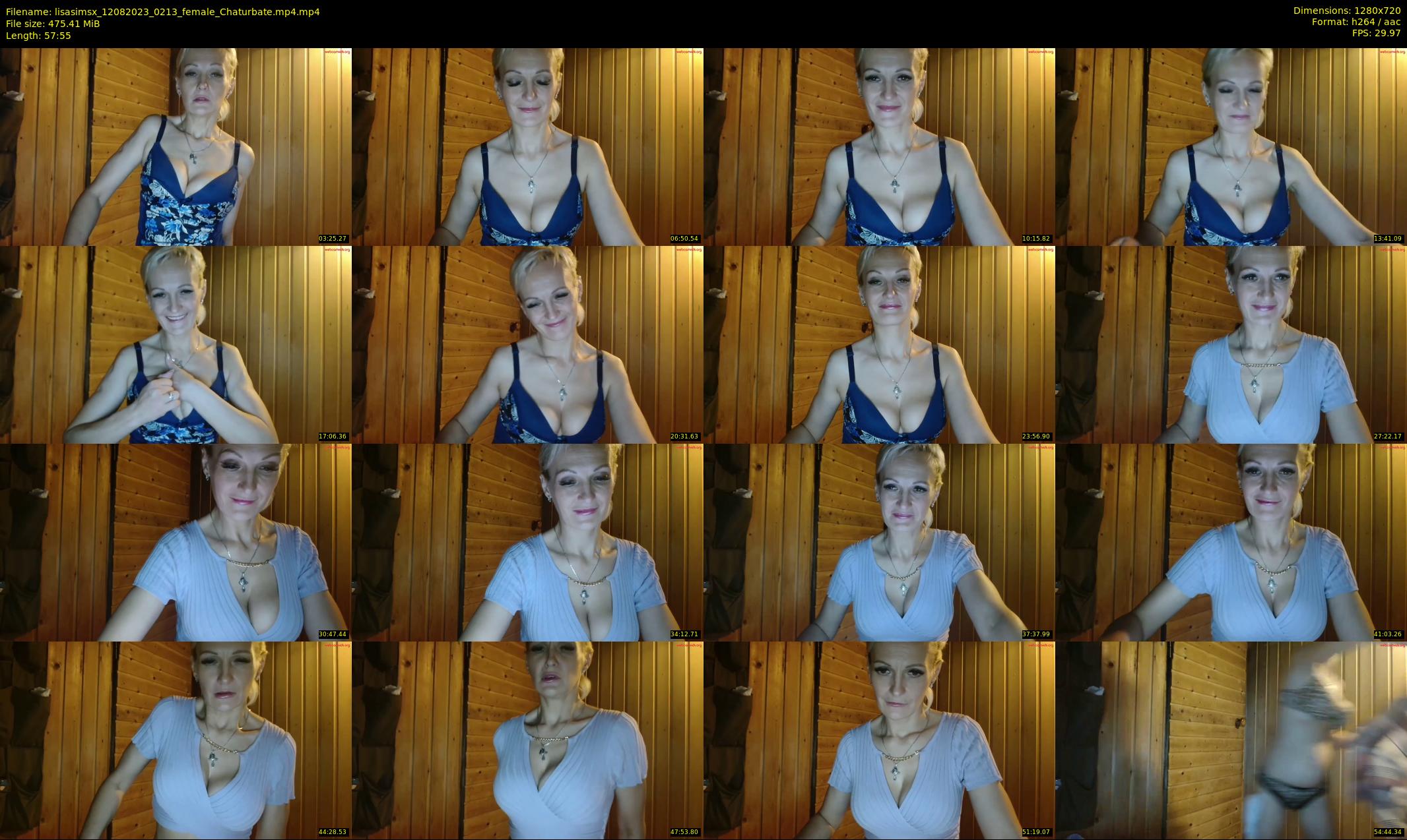 lisasimsx — 58 minute Chaturbate female cam show recording, 720p, Aug 12, 2023