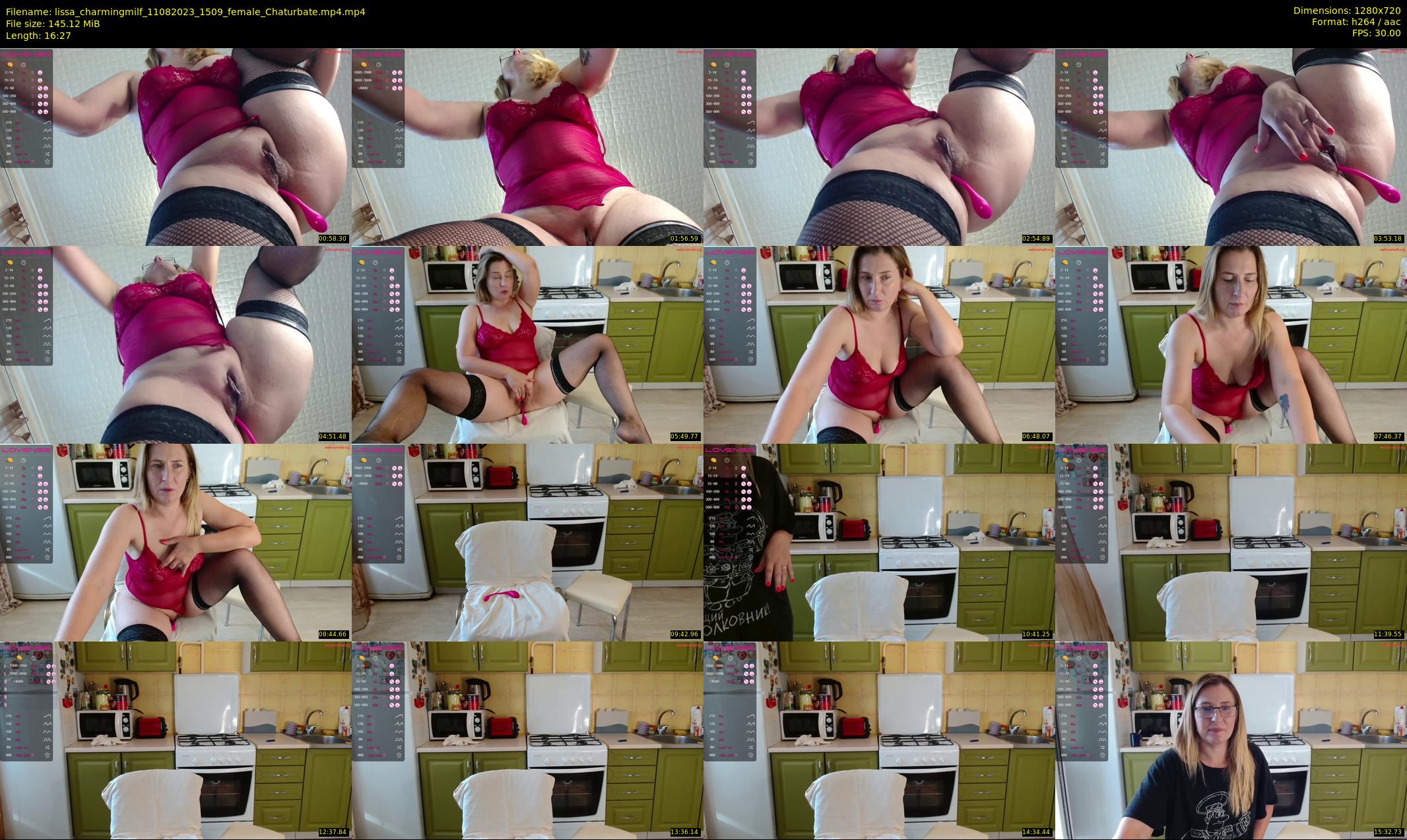 lissa_charmingmilf — 17 minute Chaturbate female cam show recording, 720p, Aug 11, 2023