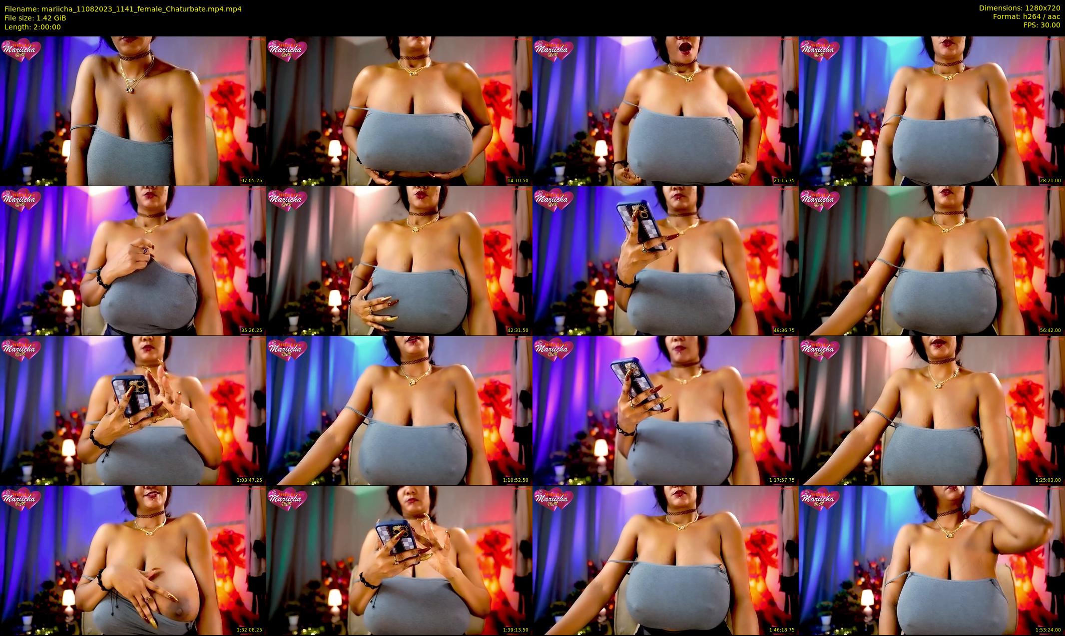 mariicha — 120 minute Chaturbate female cam show recording, 720p, Aug 11, 2023