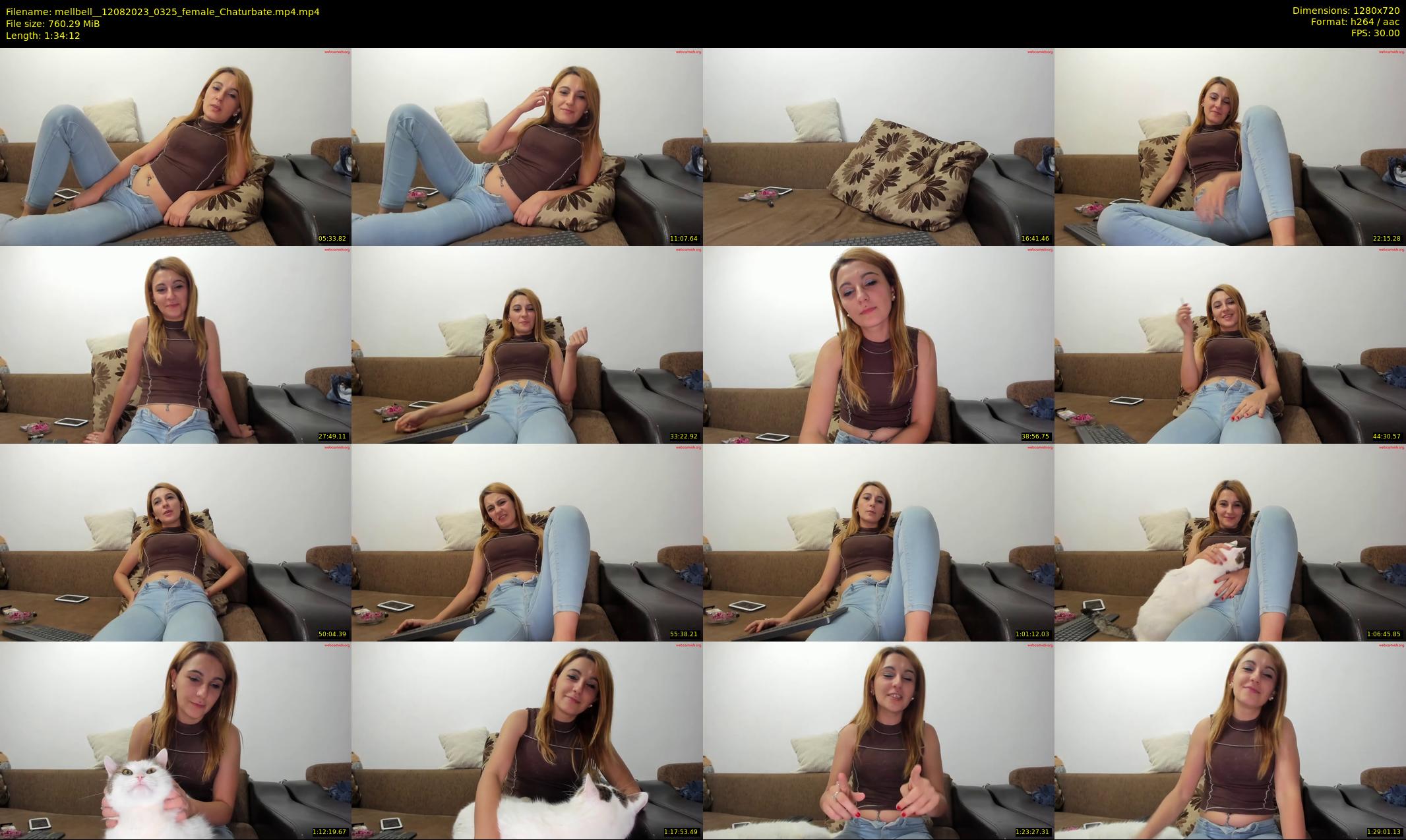 mellbell_ — 95 minute Chaturbate female cam show recording, 720p, Aug 12, 2023