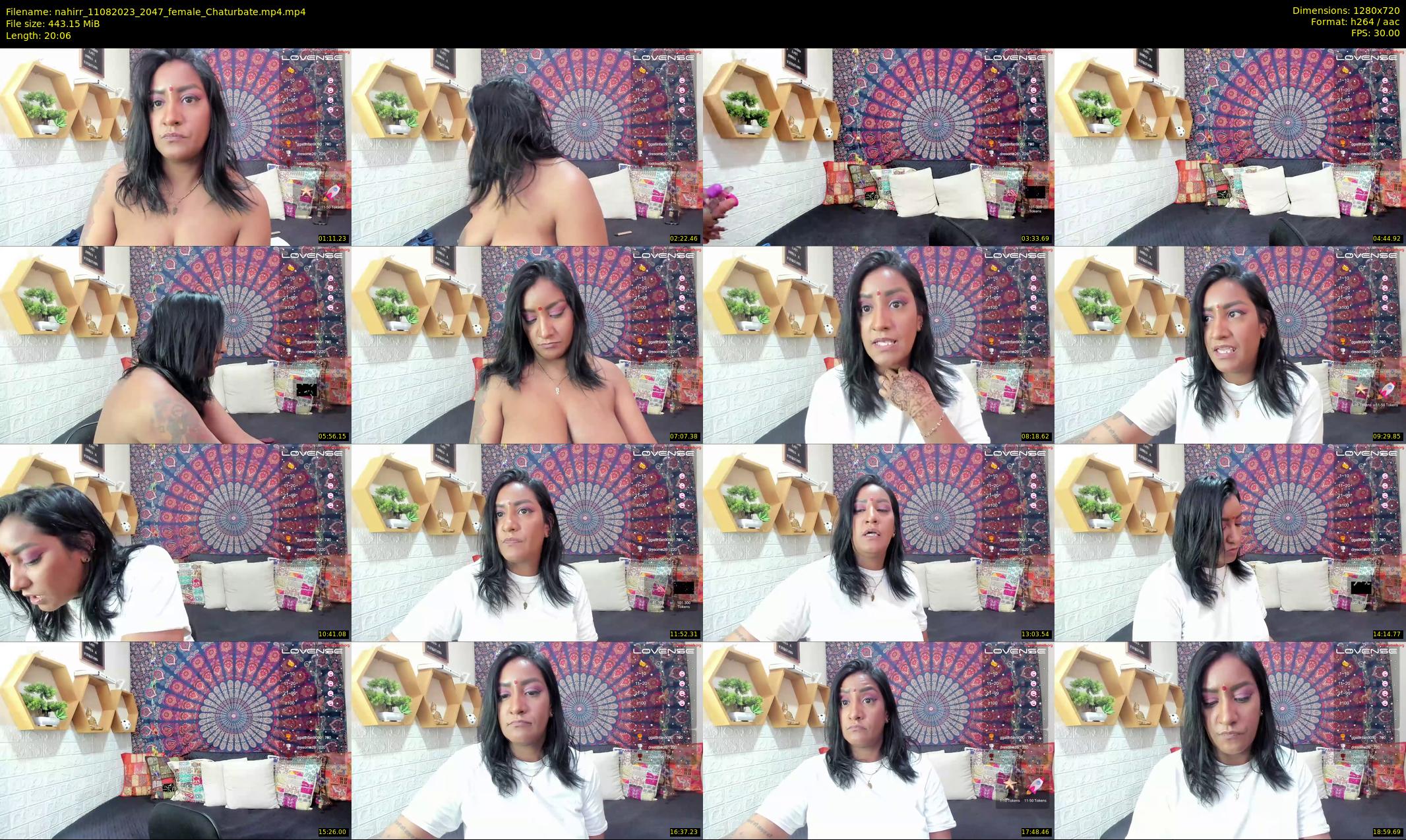 nahirr — 21 minute Chaturbate female cam show recording, 720p, Aug 11, 2023