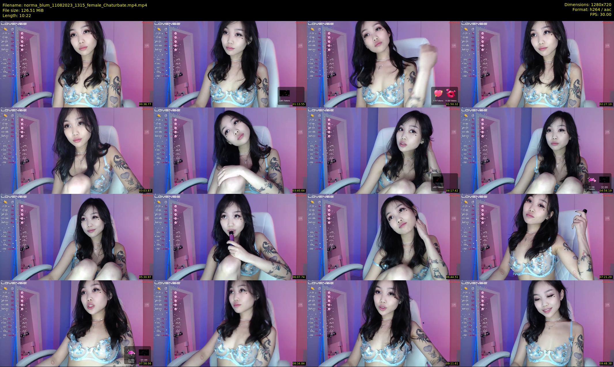 norma_blum — 11 minute Chaturbate female cam show recording, 720p, Aug 11, 2023