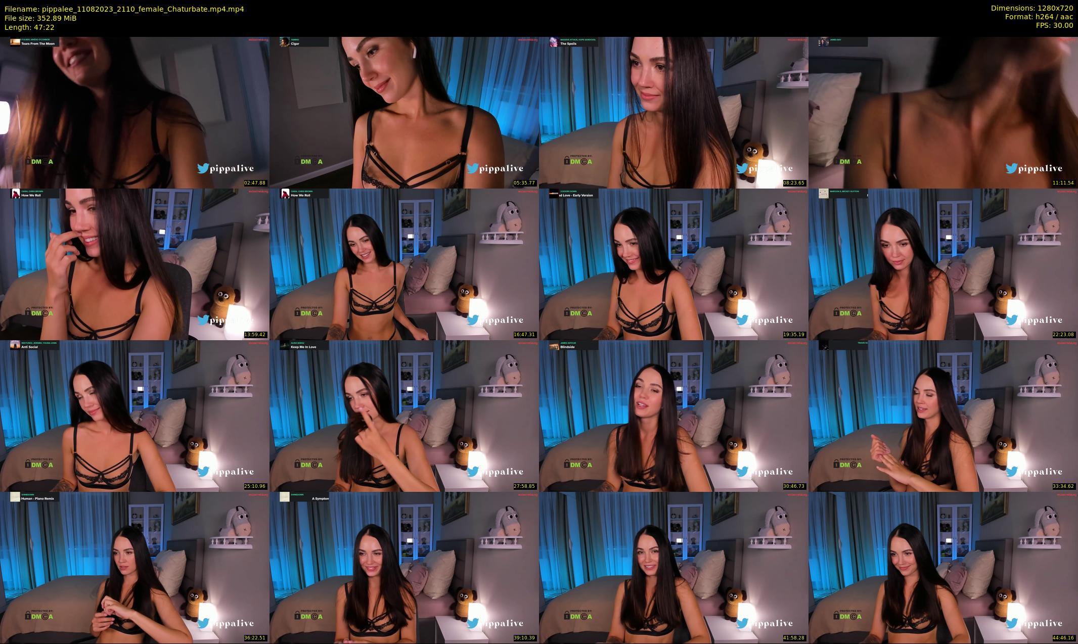 pippalee — 48 minute Chaturbate female cam show recording, 720p, Aug 11, 2023