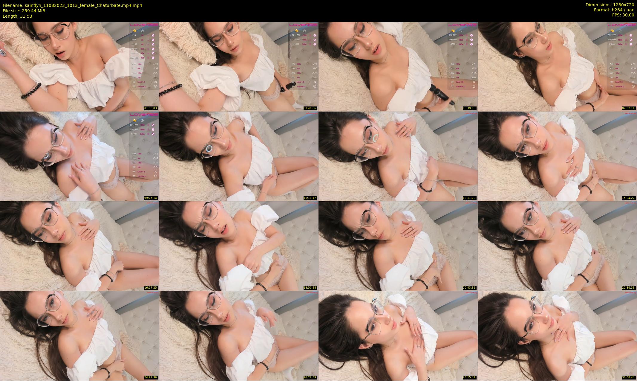 saintlyn — 32 minute Chaturbate female cam show recording, 720p, Aug 11, 2023