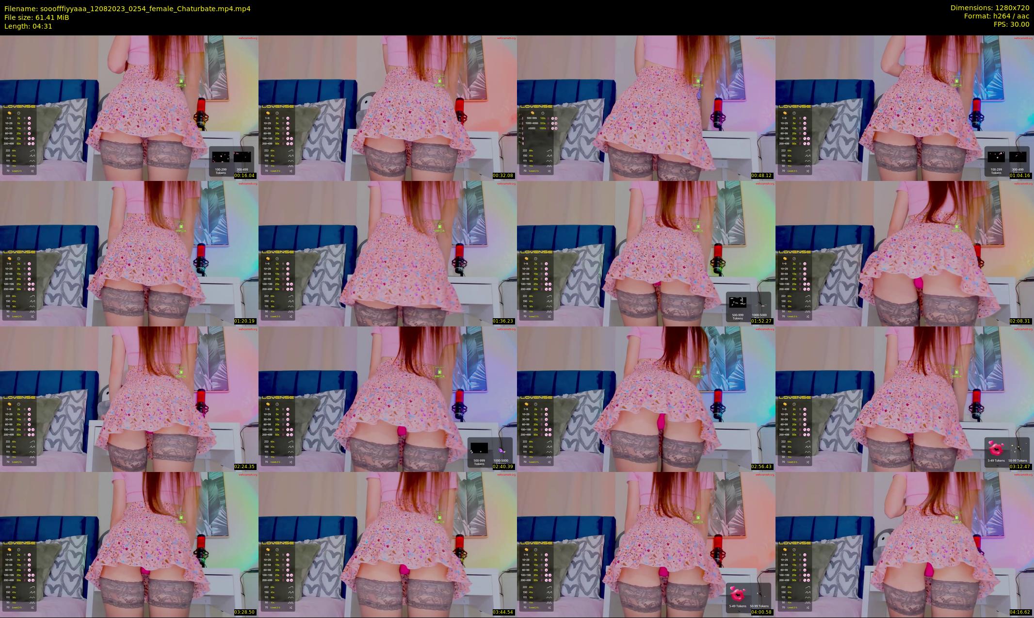 sooofffiyyaaa — 5 minute Chaturbate female cam show recording, 720p, Aug 12, 2023