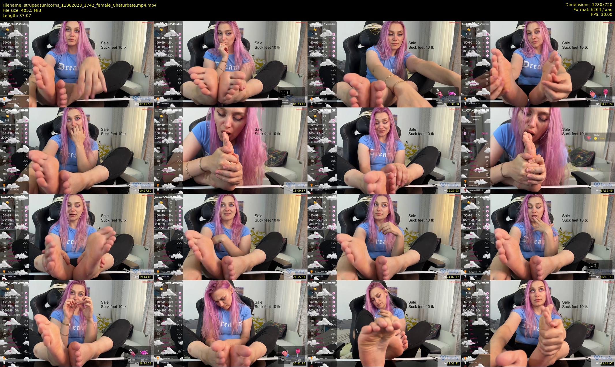 strupedsunicorns — 38 minute Chaturbate couple cam show recording, 720p, Aug 11, 2023