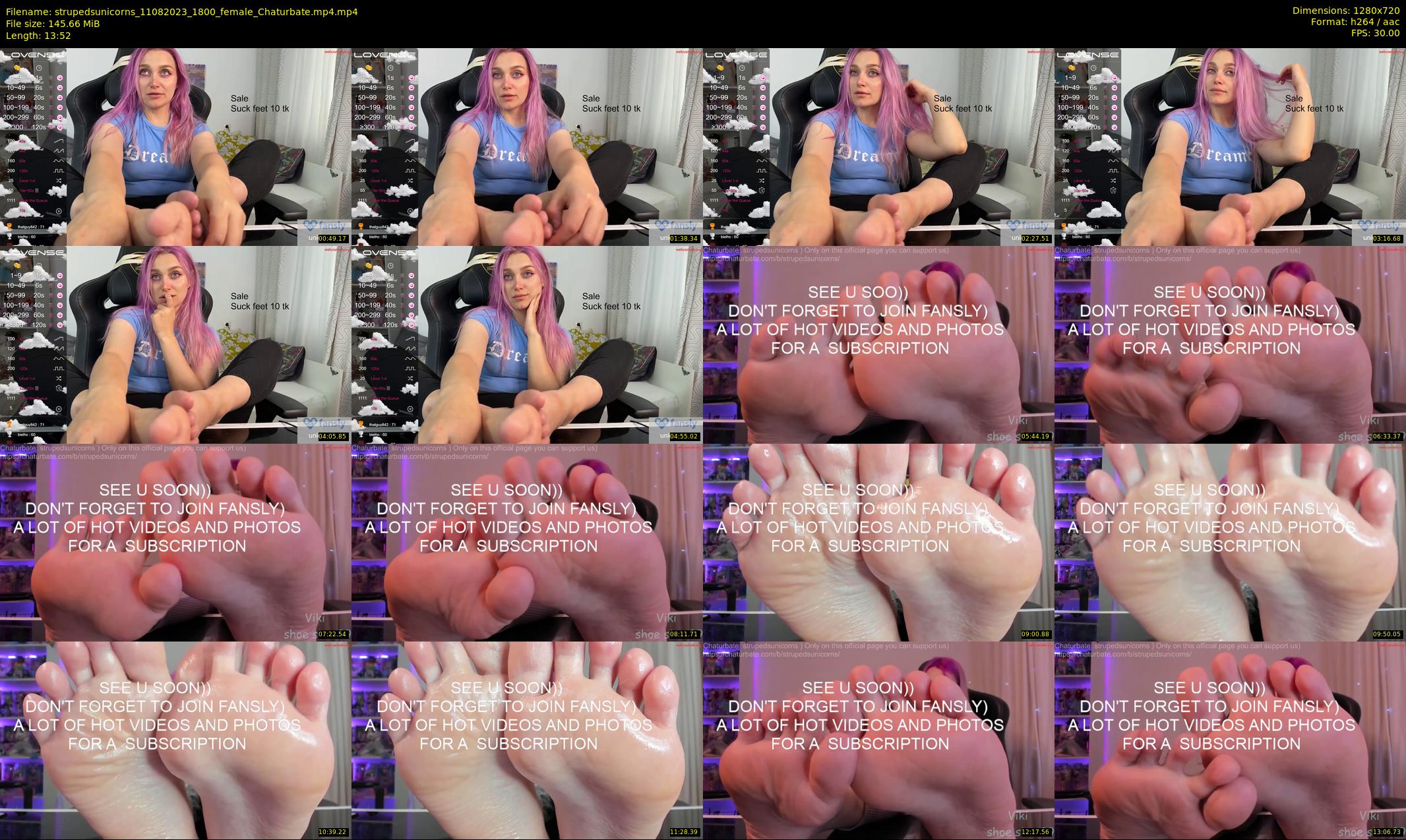 strupedsunicorns — 14 minute Chaturbate couple cam show recording, 720p, Aug 11, 2023