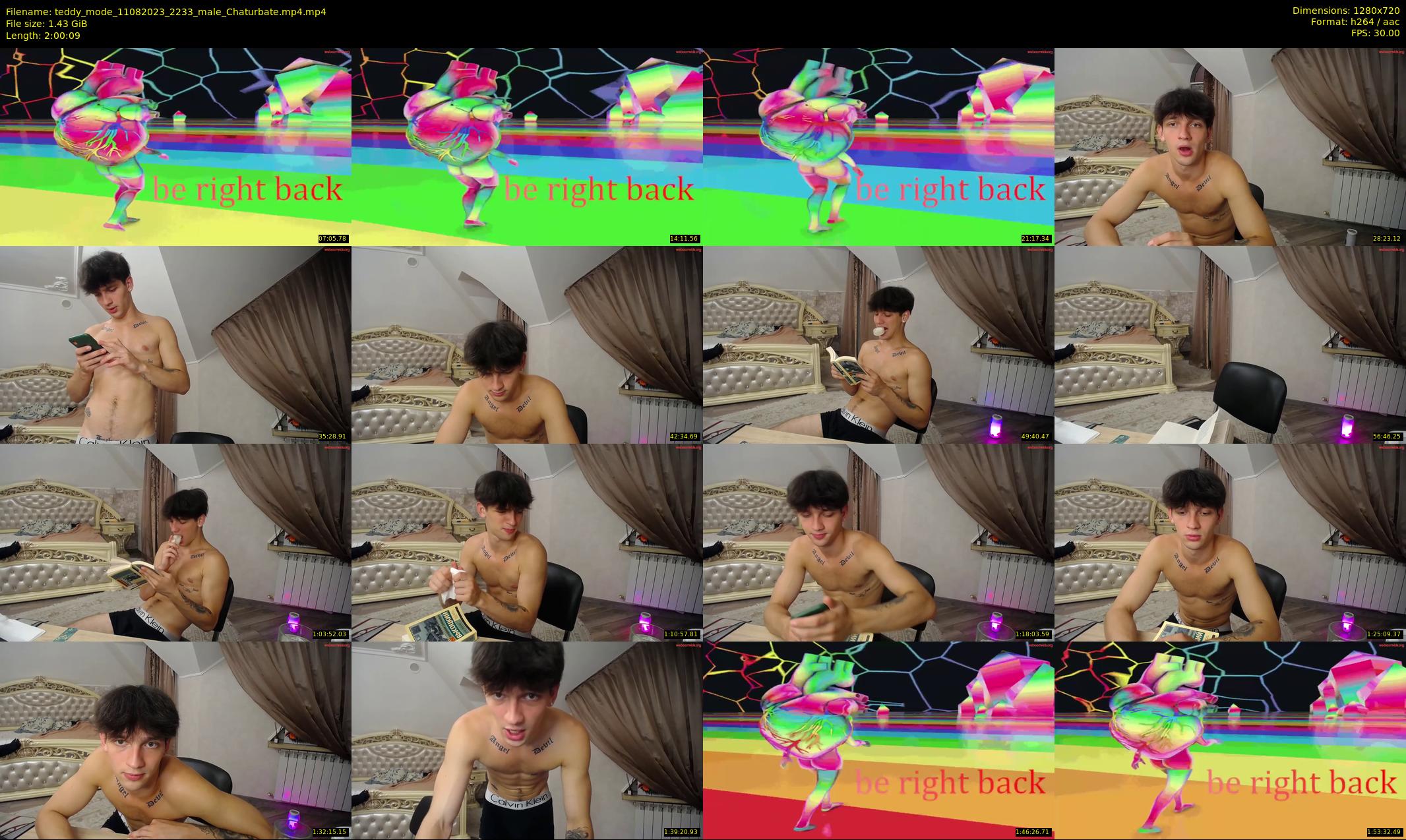 teddy_mode — 121 minute Chaturbate couple cam show recording, 720p, Aug 11, 2023